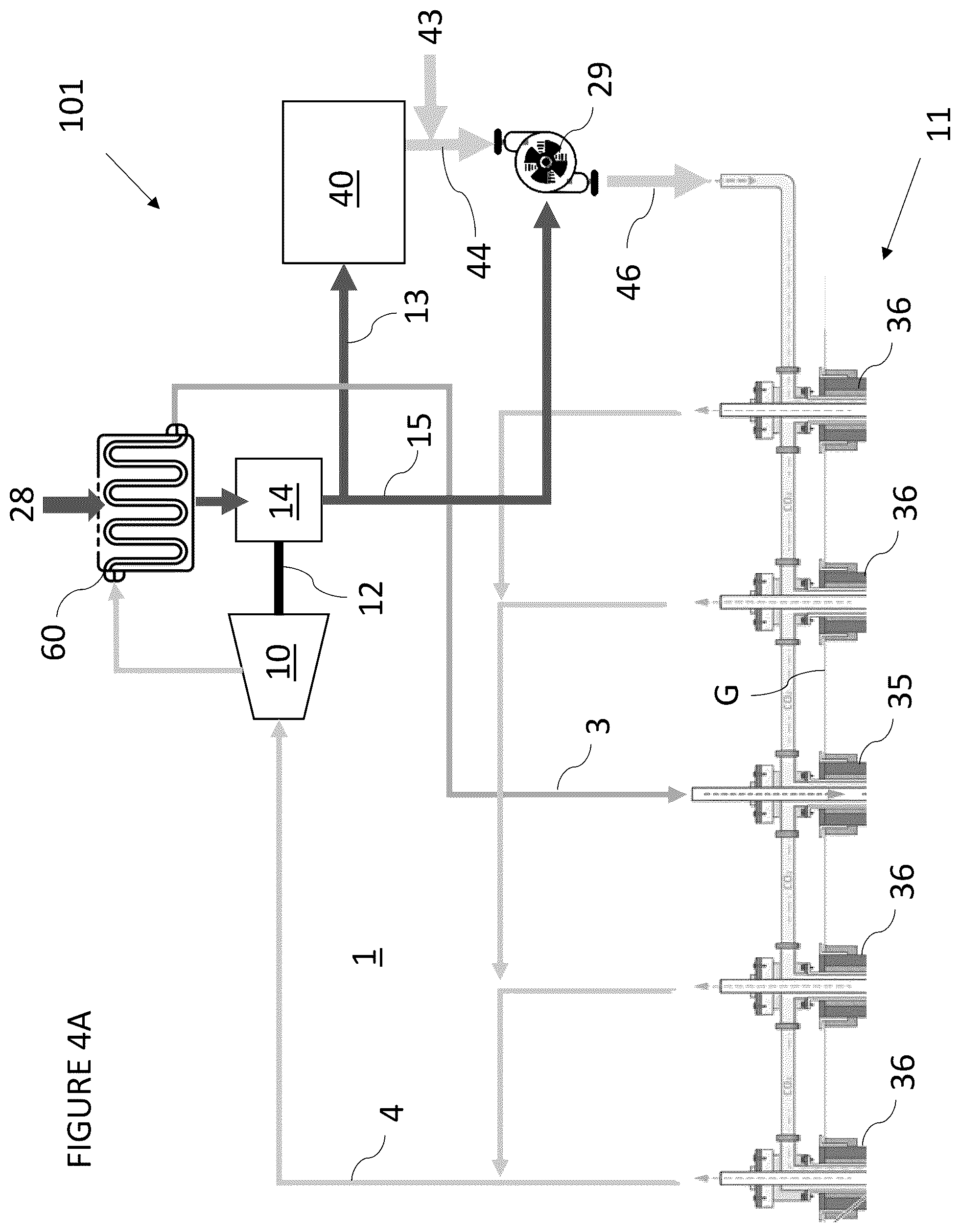 Patent US12508544 Figure 5 – Geothermal carbon capture system