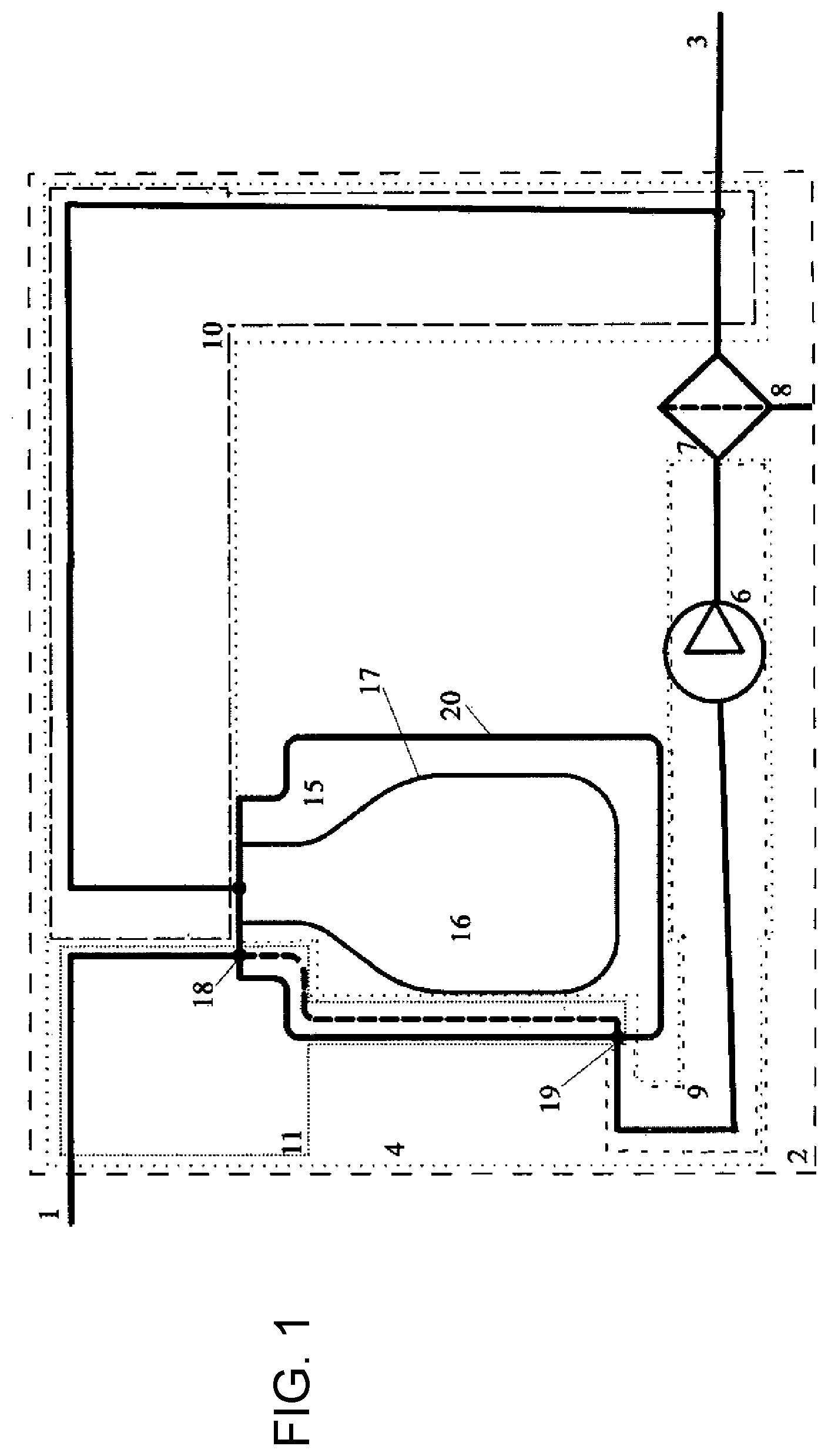 Patent US12508545 Figure 1 – Liquid purification system
