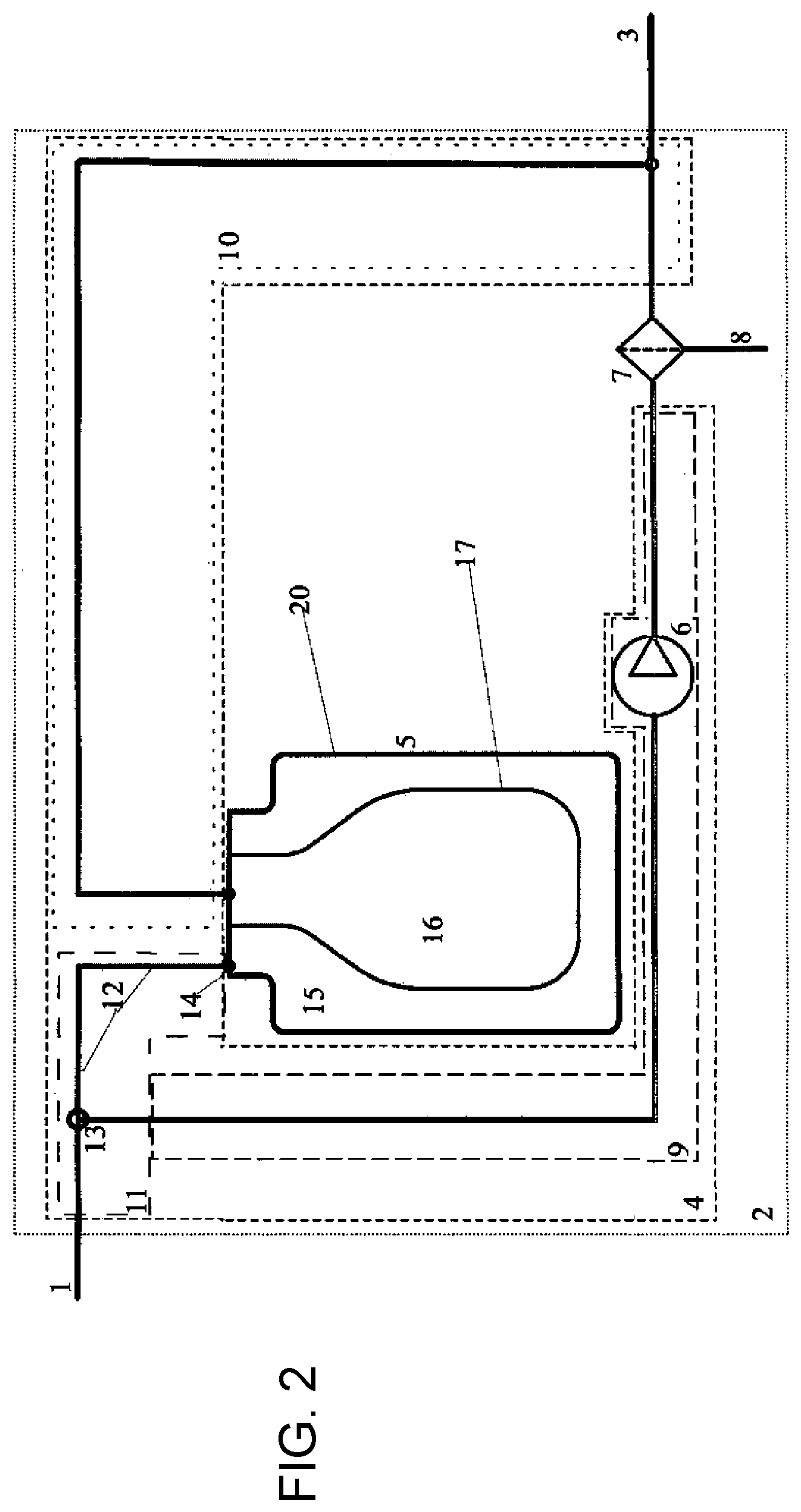 Patent US12508545 Figure 2 – Liquid purification system