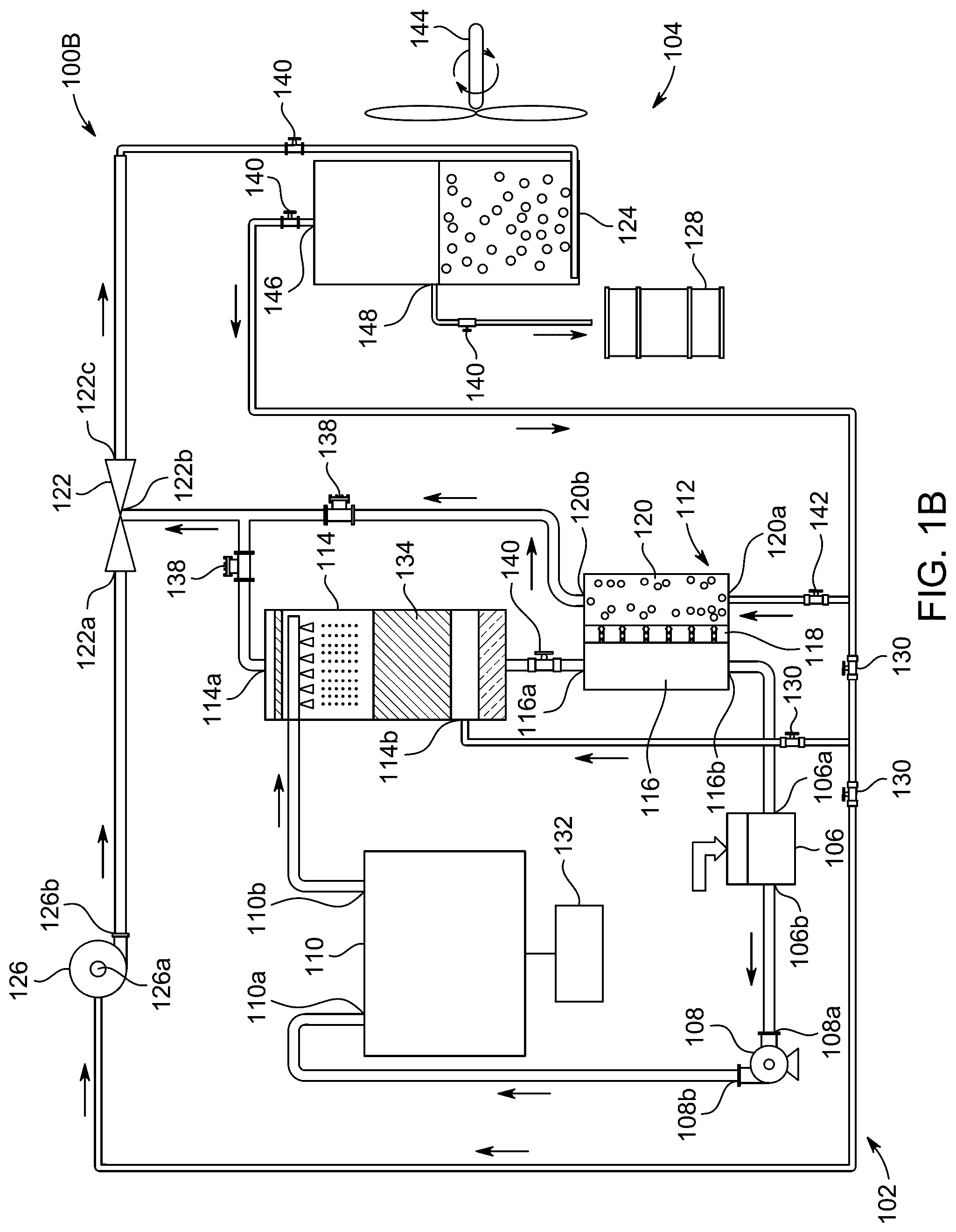 Patent US12508547 Figure 2 – System for desalinating water with multiple desalination processes
