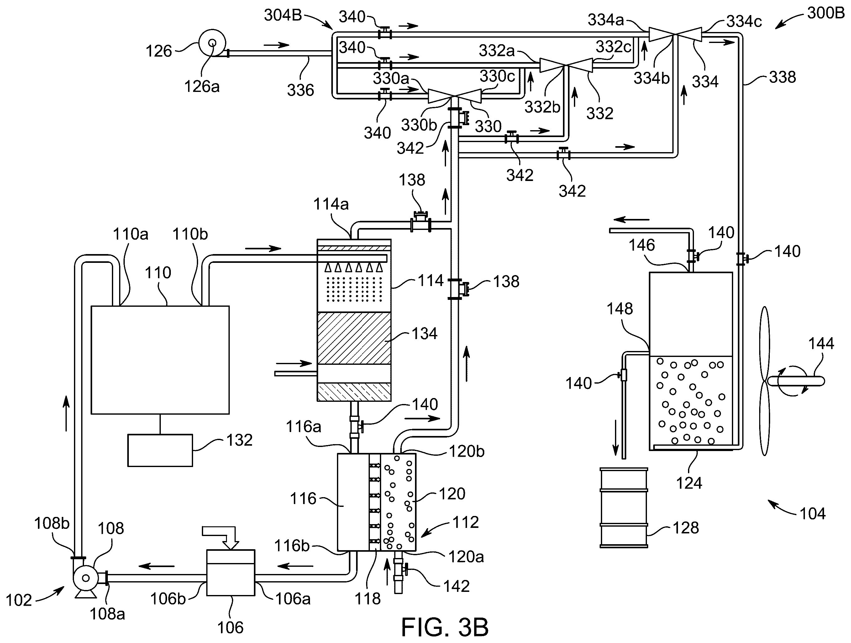 Patent US12508547 Figure 5 – System for desalinating water with multiple desalination processes