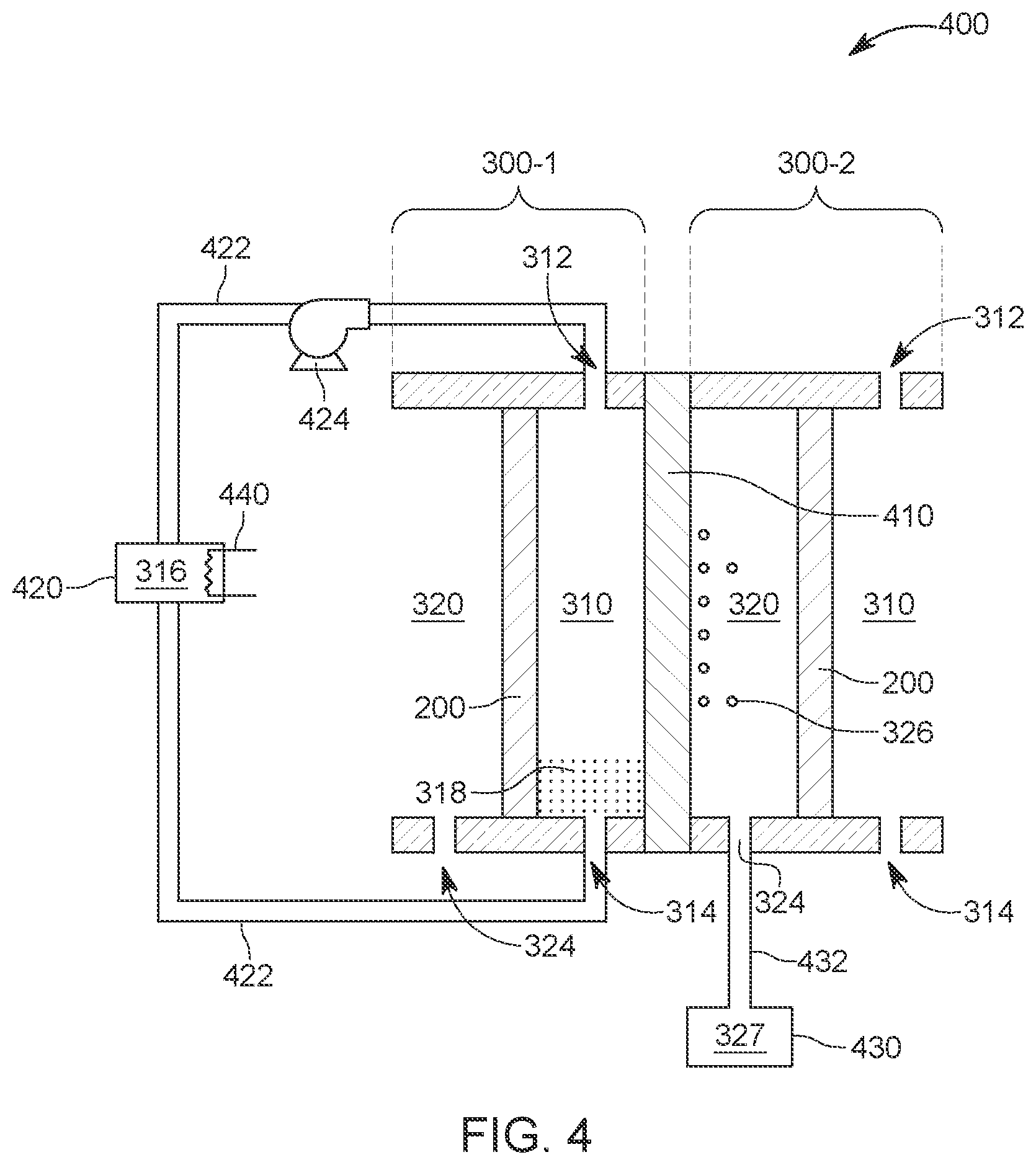Patent US12508548 Figure 4 – Thermocouple-based distillation module and method