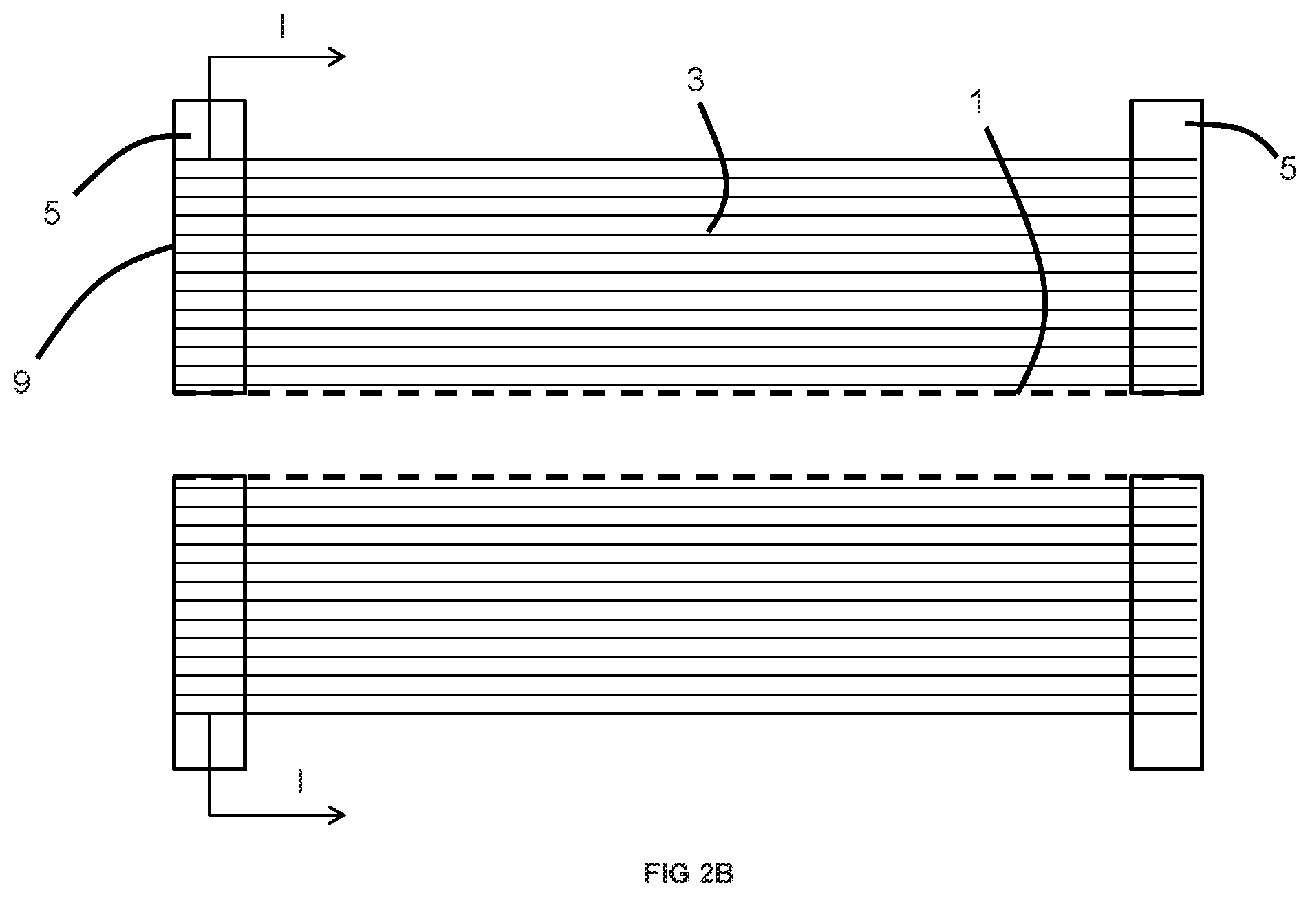 Patent US12508549 Figure 3 – Gas separation membrane bundle with convertible flow configurations