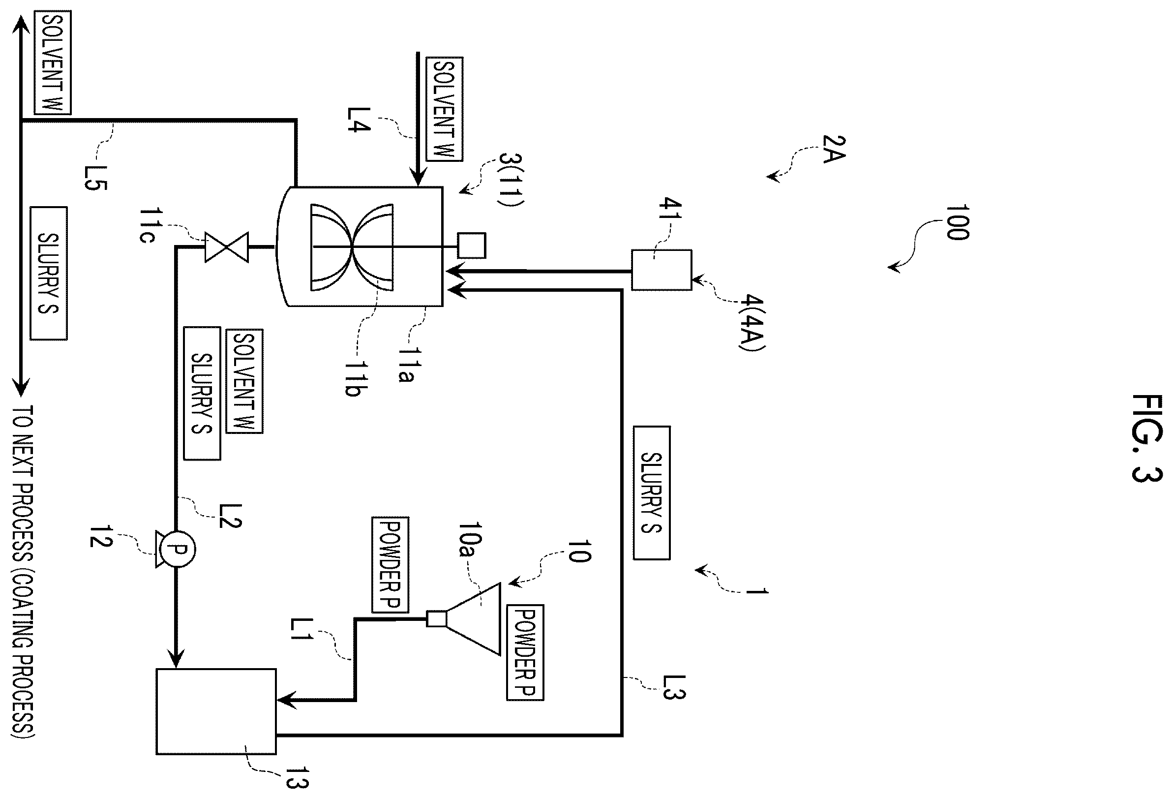 Patent US12508553 Figure 5 – Slurry storage device, slurry production system and slurry storage method