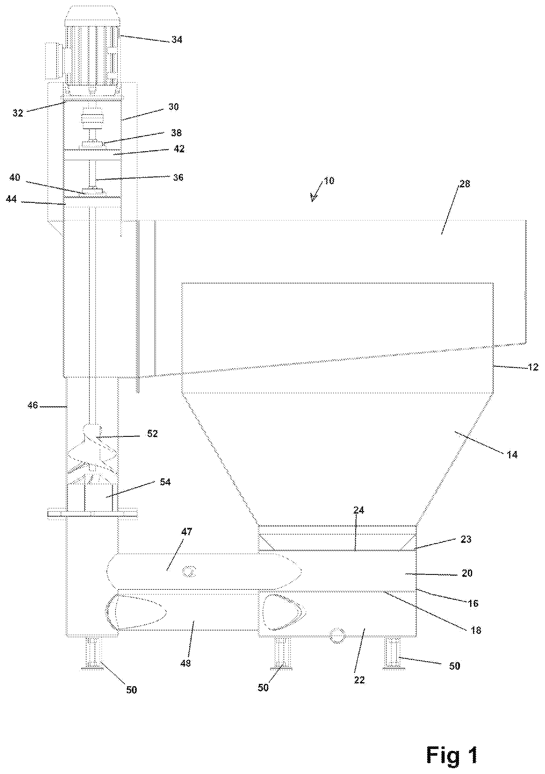 Patent US12508555 Figure 1 – Liquid and slurry mixers