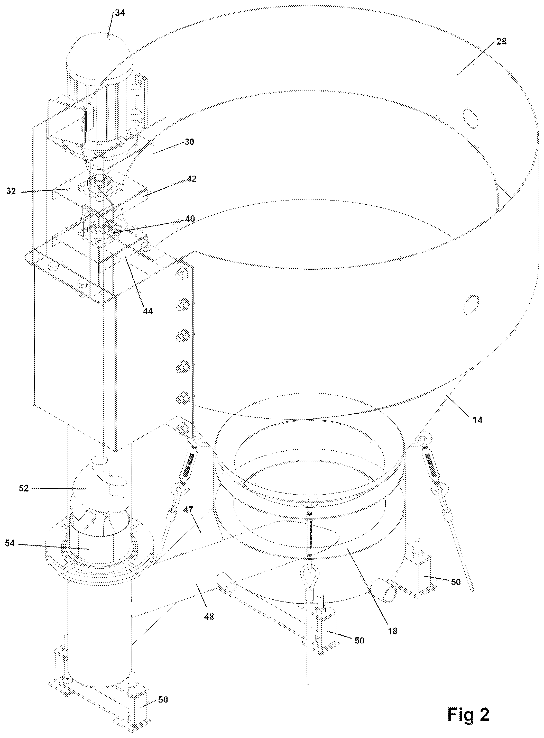 Patent US12508555 Figure 2 – Liquid and slurry mixers