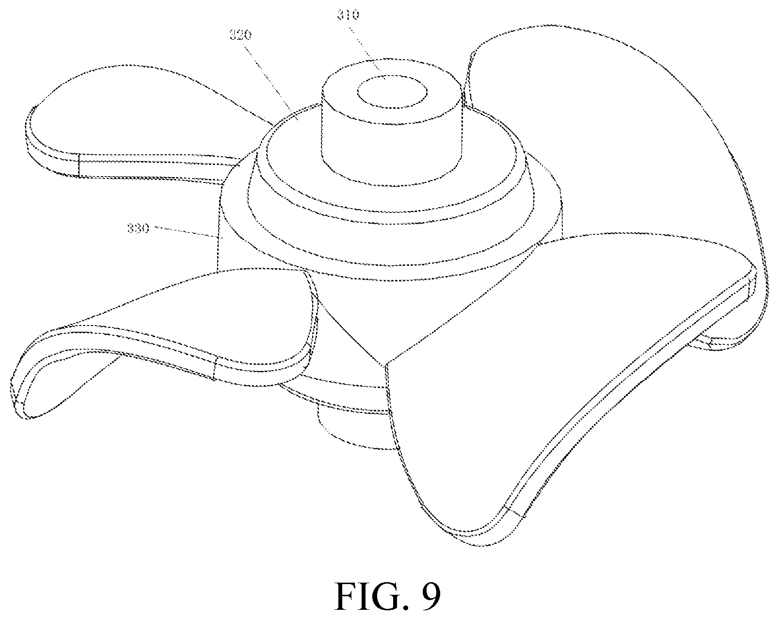 Patent US12508558 Figure 6 – Rotating mechanism of handicraft