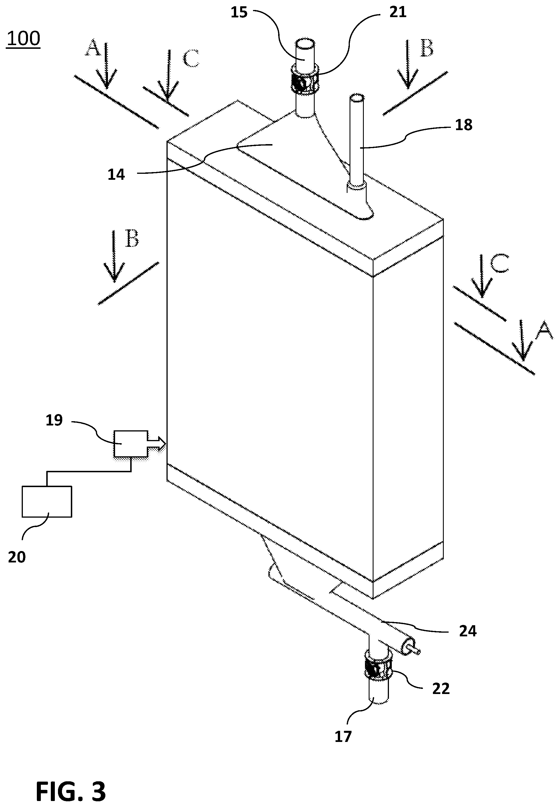 Patent US12508562 Figure 3 – System and method for converting polymer containing materials into high surface solid, liquid and gaseous products