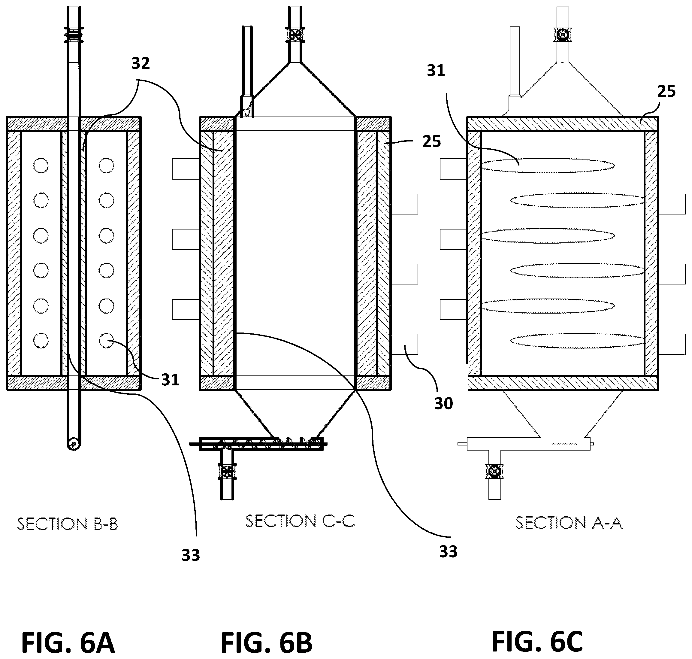 Patent US12508562 Figure 6 – System and method for converting polymer containing materials into high surface solid, liquid and gaseous products