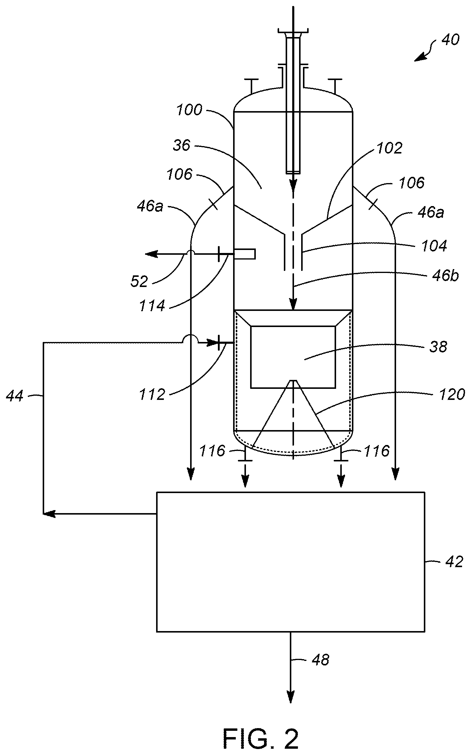 Patent US12508563 Figure 2 – Processes and apparatuses for regenerating a catalyst