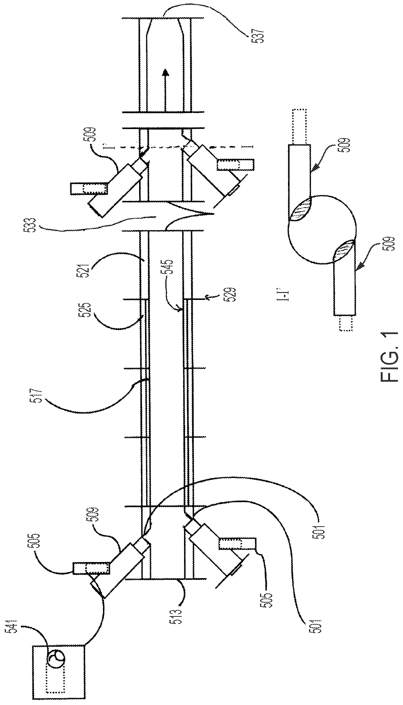 Patent US12508564 Figure 1 – Multi-autoclave lateral conversion module