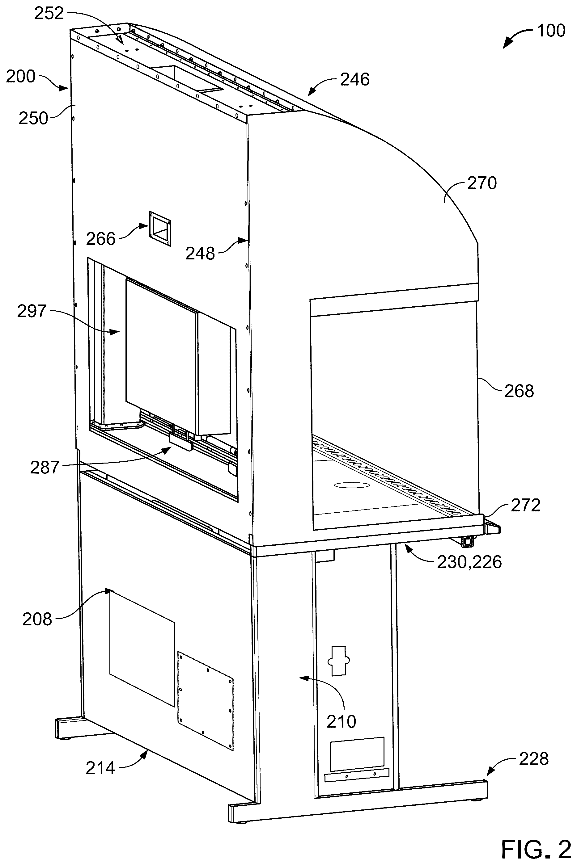 Patent US12508584 Figure 2 – Configurable workstations