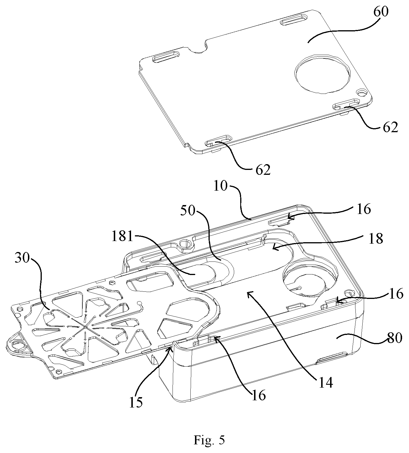 Patent US12508585 Figure 5 – Biological test cassettes and medical test systems