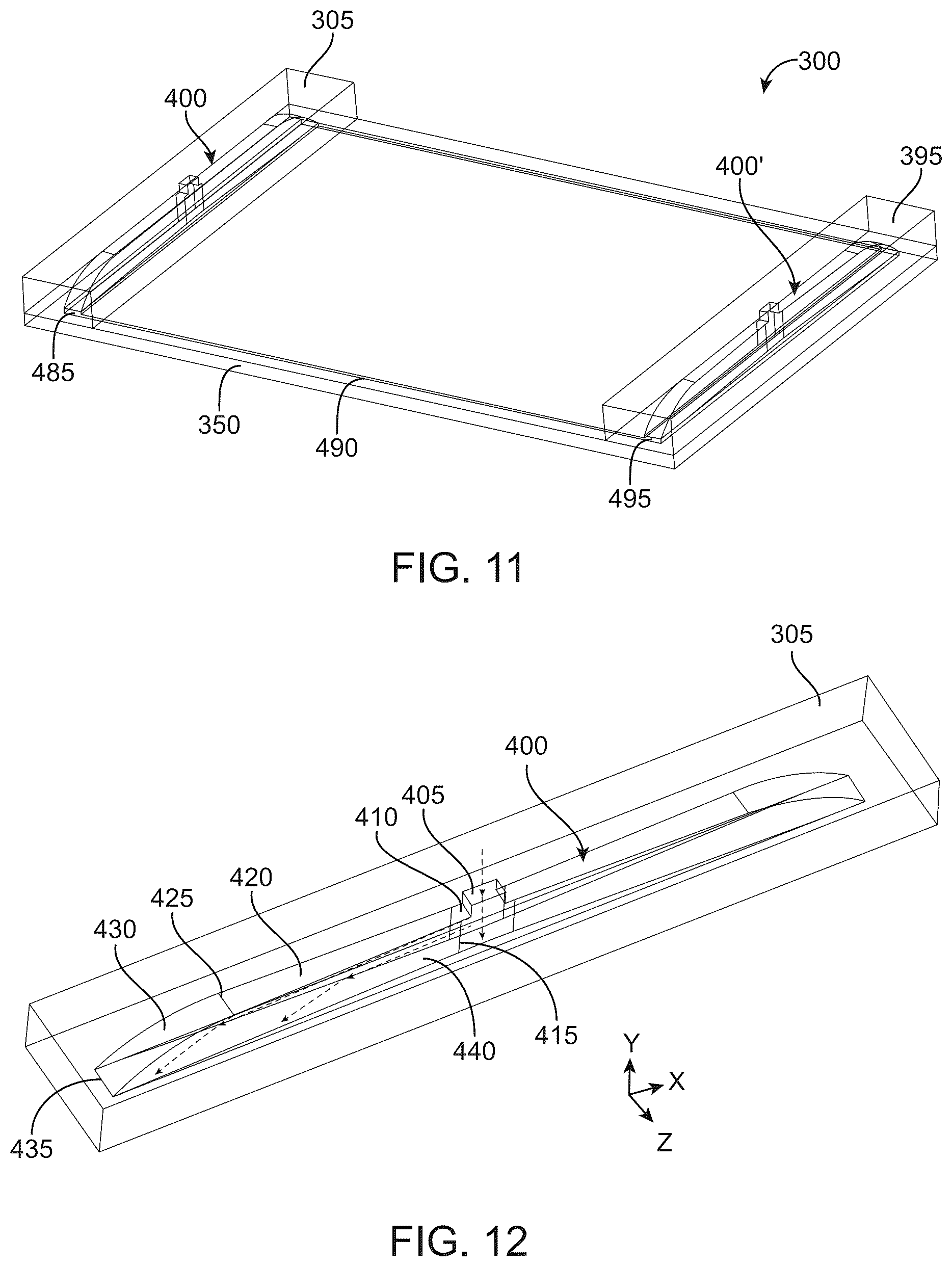 Patent US12508586 Figure 10 – Uniform fluid flow with constant resistance and velocity