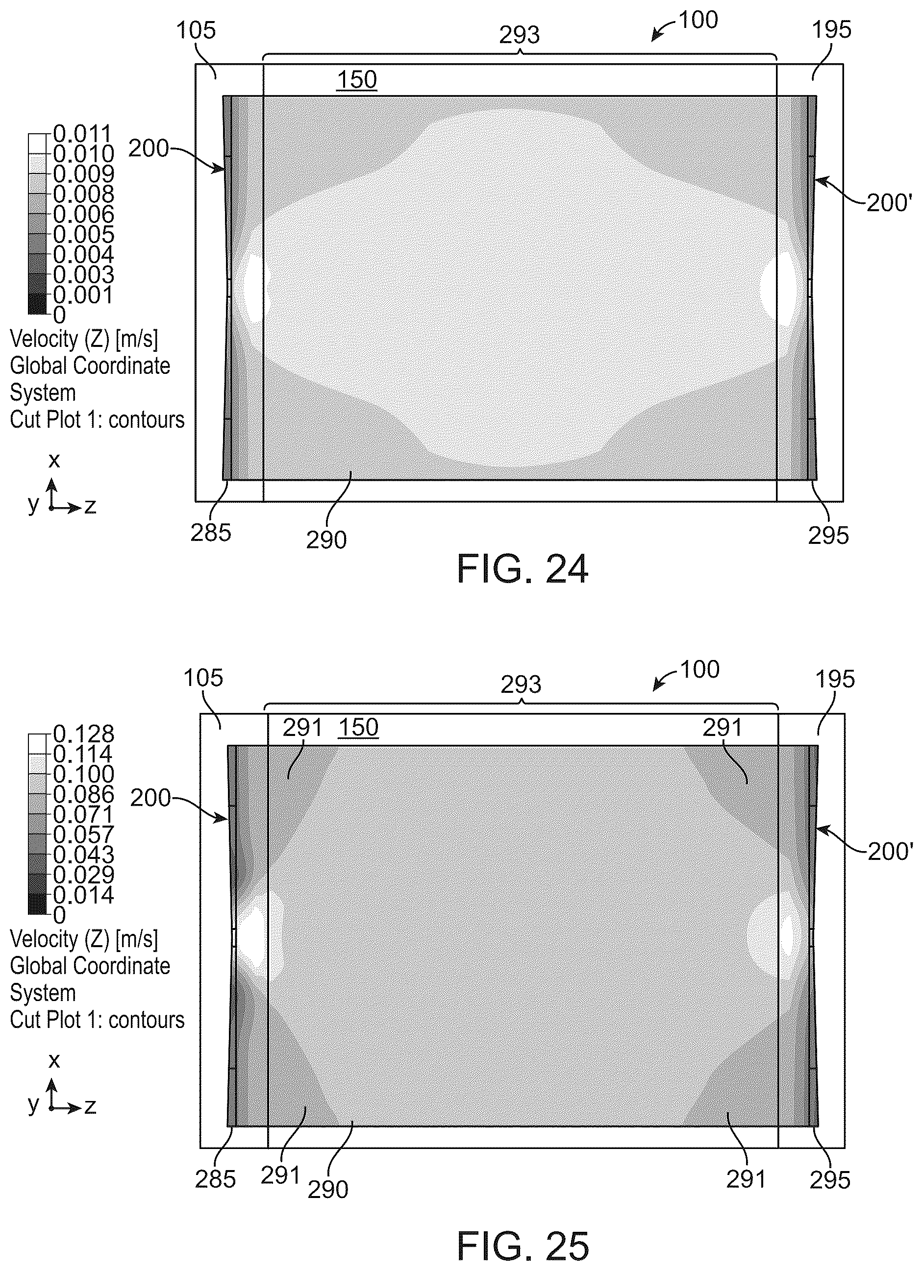 Patent US12508586 Figure 19 – Uniform fluid flow with constant resistance and velocity