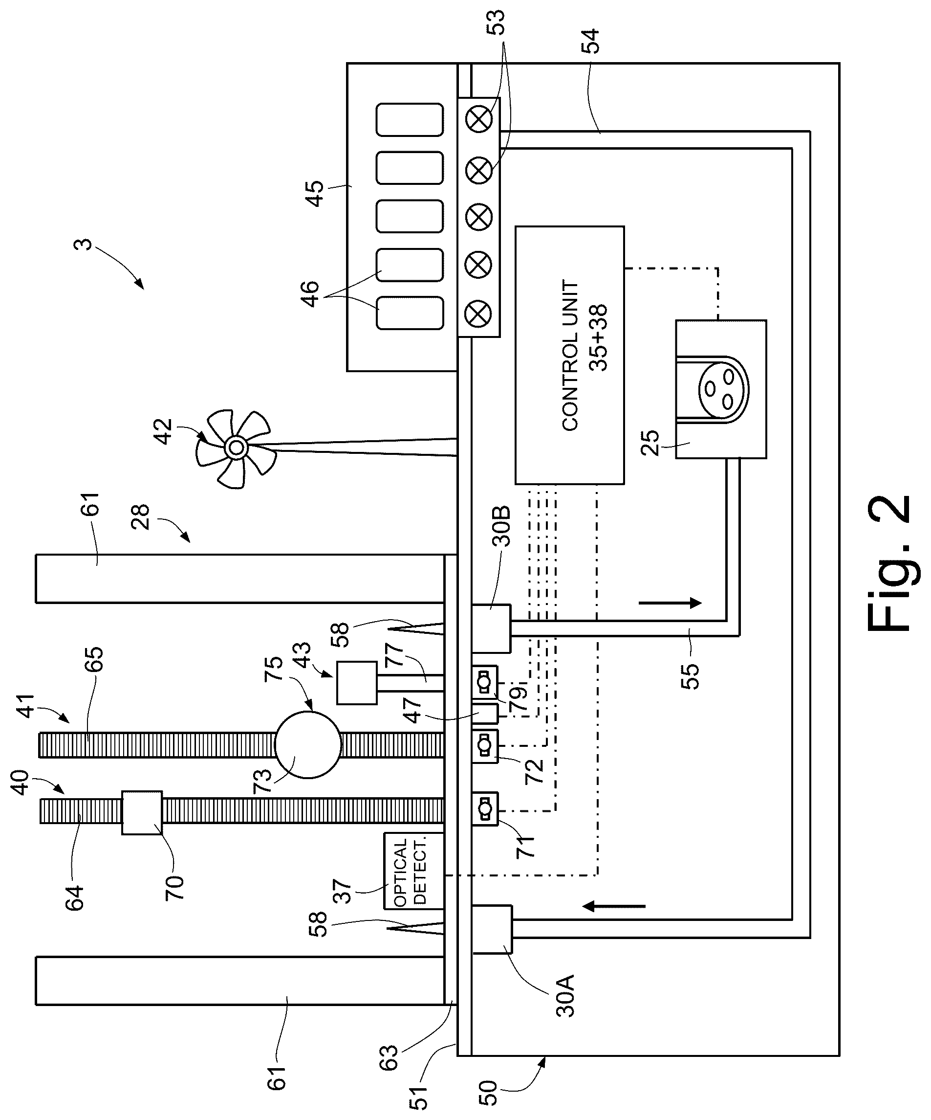 Patent US12508591 Figure 2 – Solid reagent containment unit, in particular for a transportable microfluidic device for sample preparation and molecule analysis