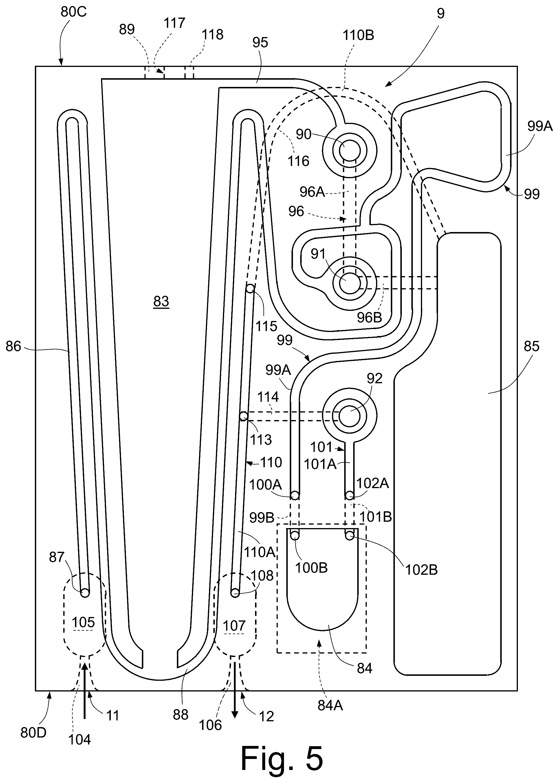 Patent US12508591 Figure 6 – Solid reagent containment unit, in particular for a transportable microfluidic device for sample preparation and molecule analysis
