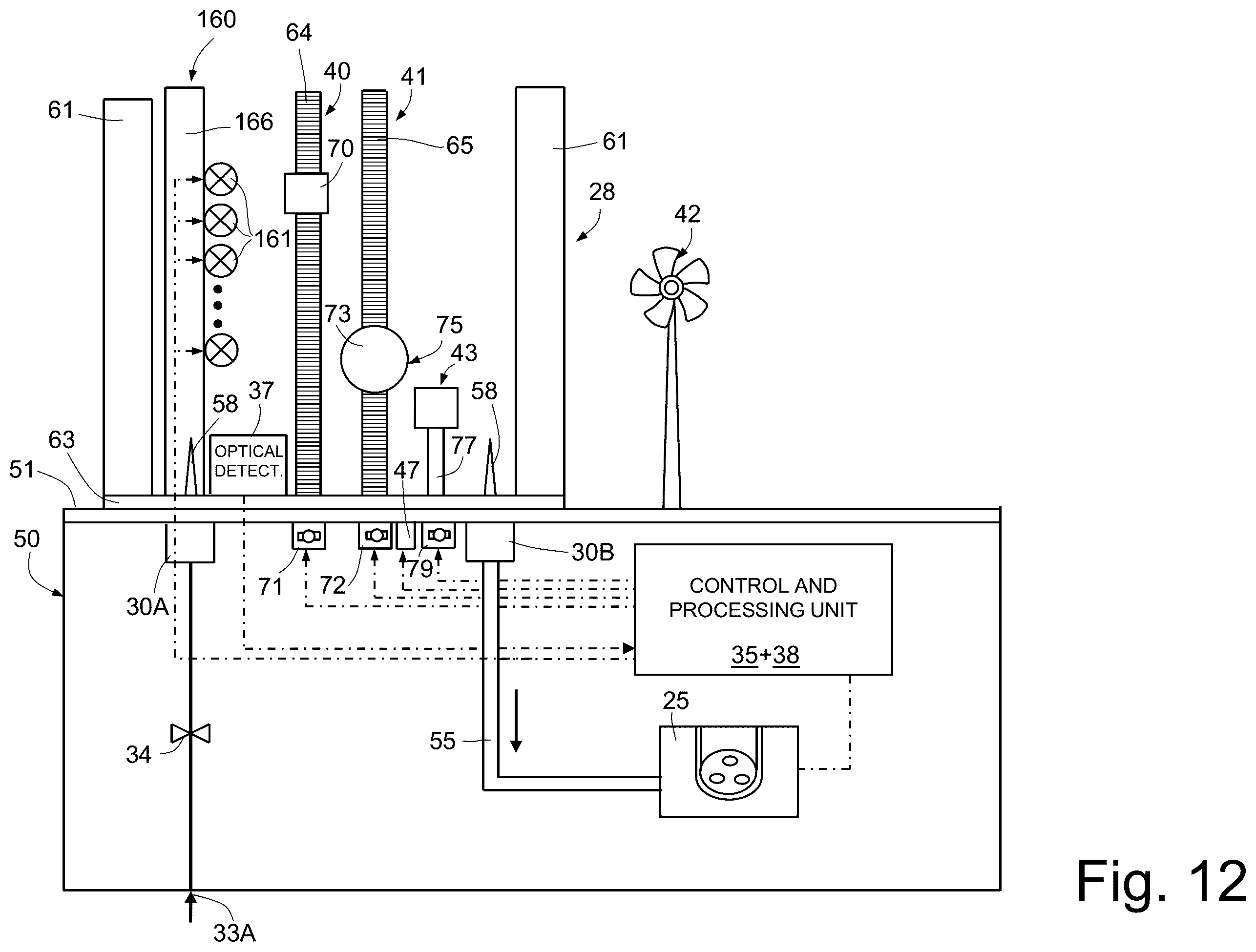 Patent US12508591 Figure 11 – Solid reagent containment unit, in particular for a transportable microfluidic device for sample preparation and molecule analysis