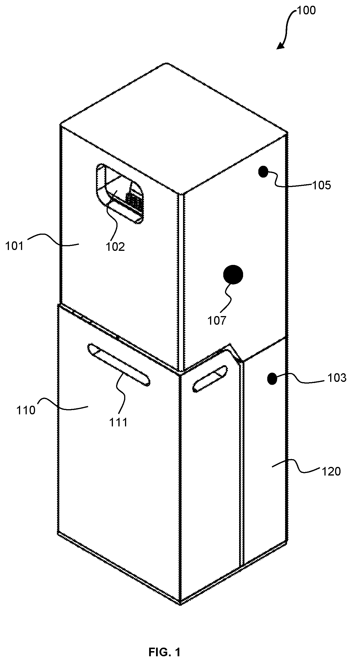 Patent US12508593 Figure 1 – Automatic size adjusting and damage preventing glass grinder and method of grinding glass materials