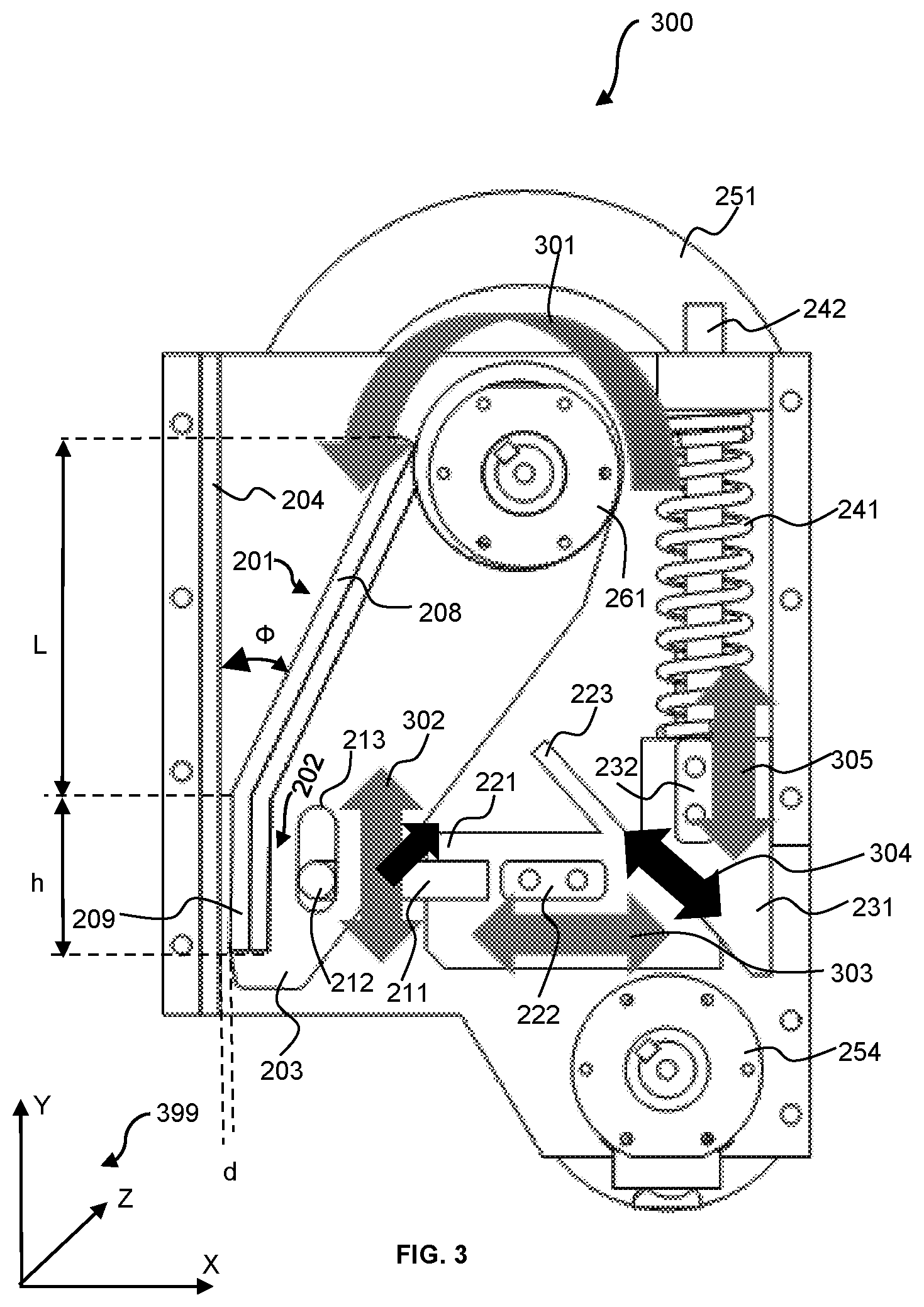 Patent US12508593 Figure 3 – Automatic size adjusting and damage preventing glass grinder and method of grinding glass materials