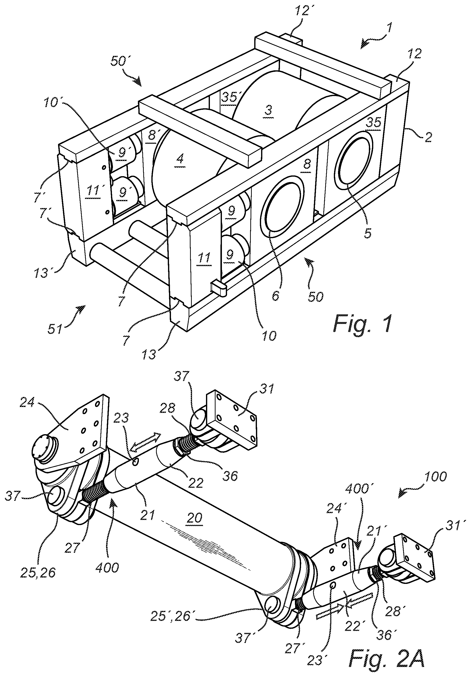 Patent US12508596 Figure 1 – Crushing device