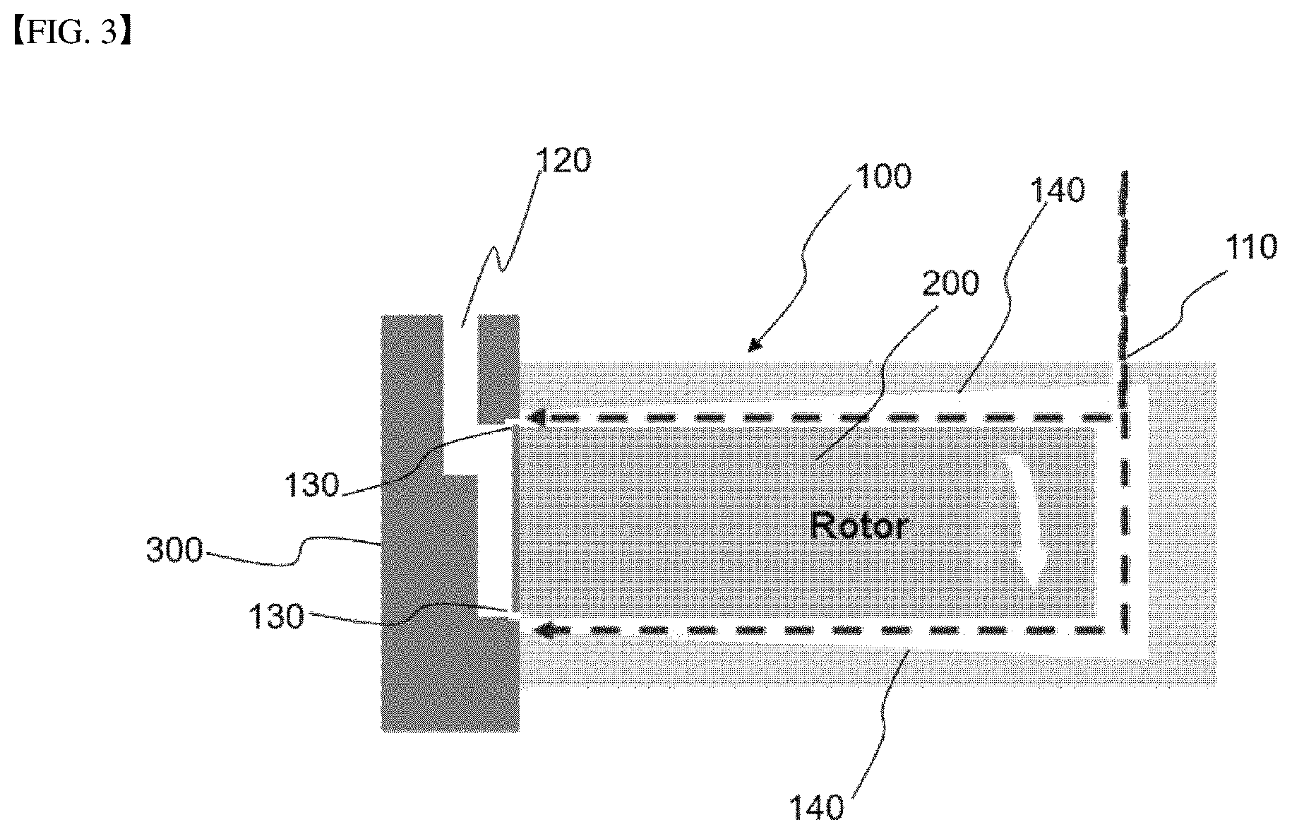 Patent US12508600 Figure 3 – Horizontal bead mill for dispersing secondary battery material, and conductive material dispersion method