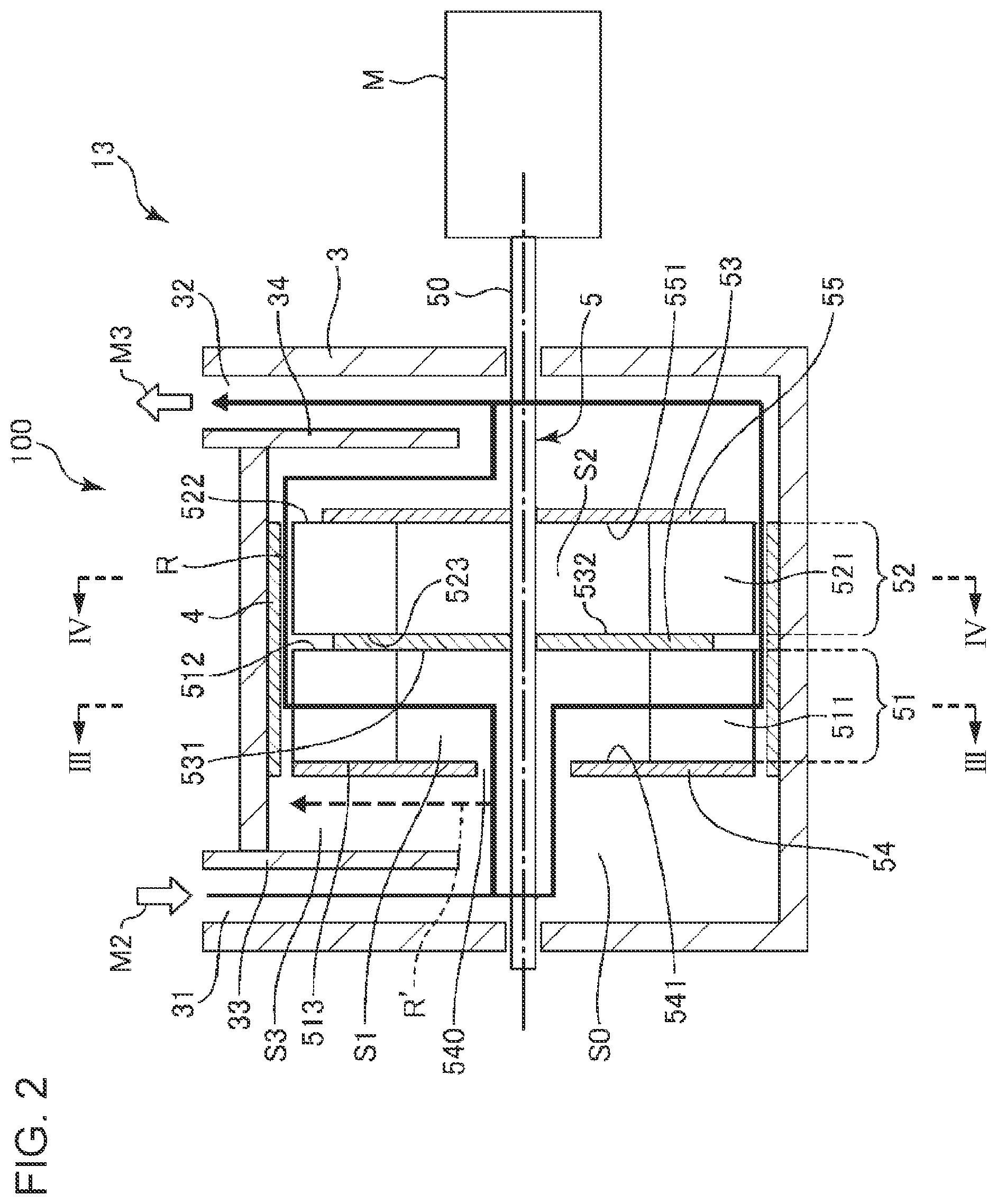 Patent US12508601 Figure 2 – Refining device