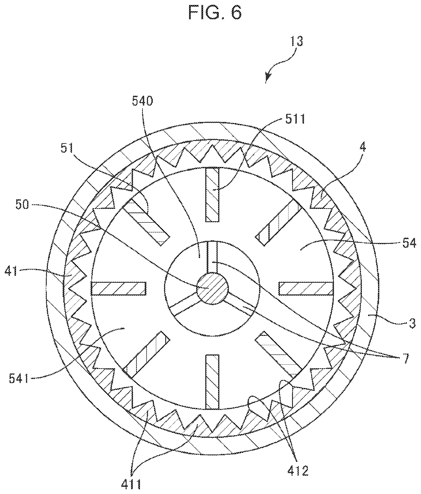 Patent US12508601 Figure 6 – Refining device