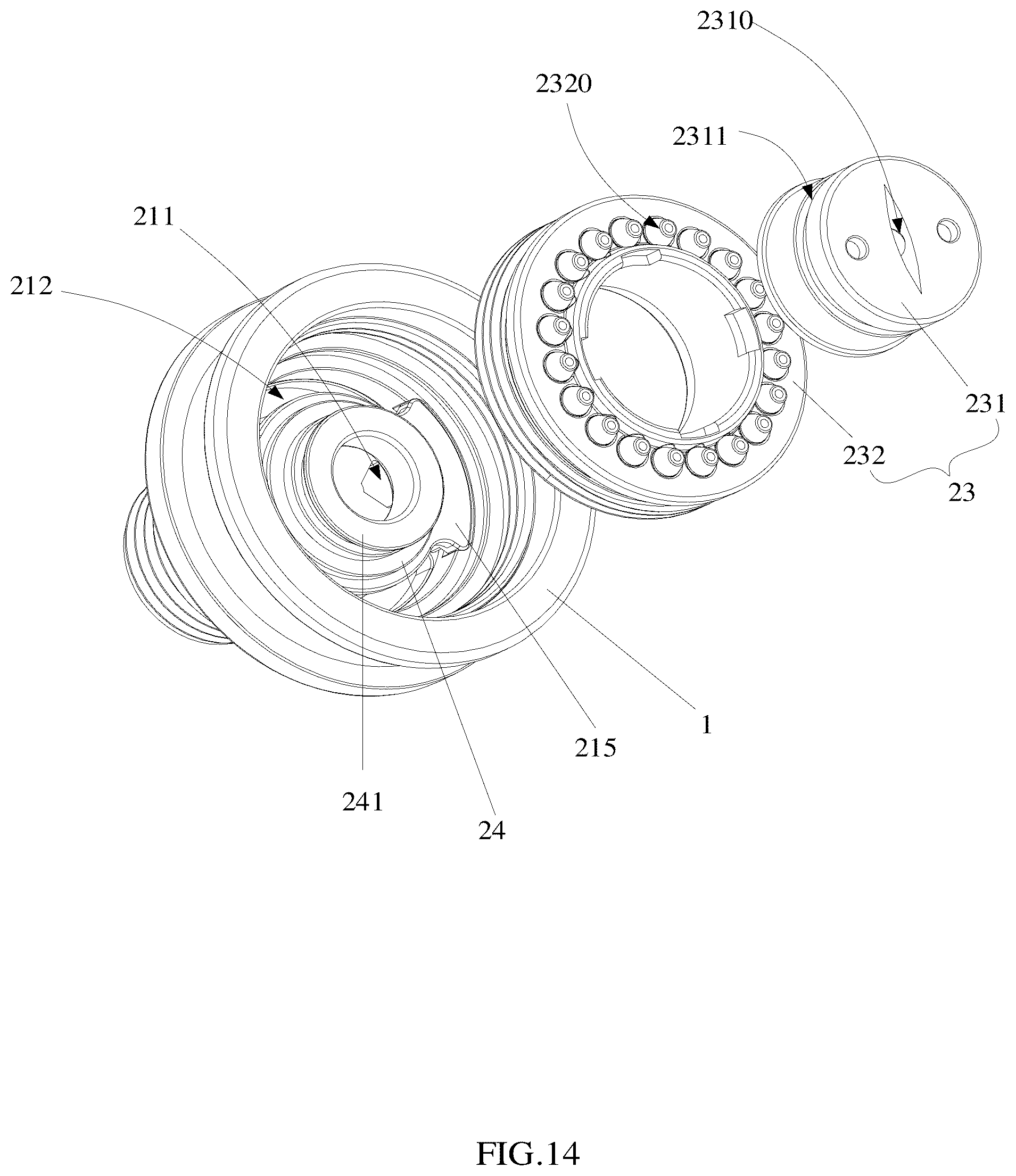 Patent US12508605 Figure 14 – Handheld water sprayer