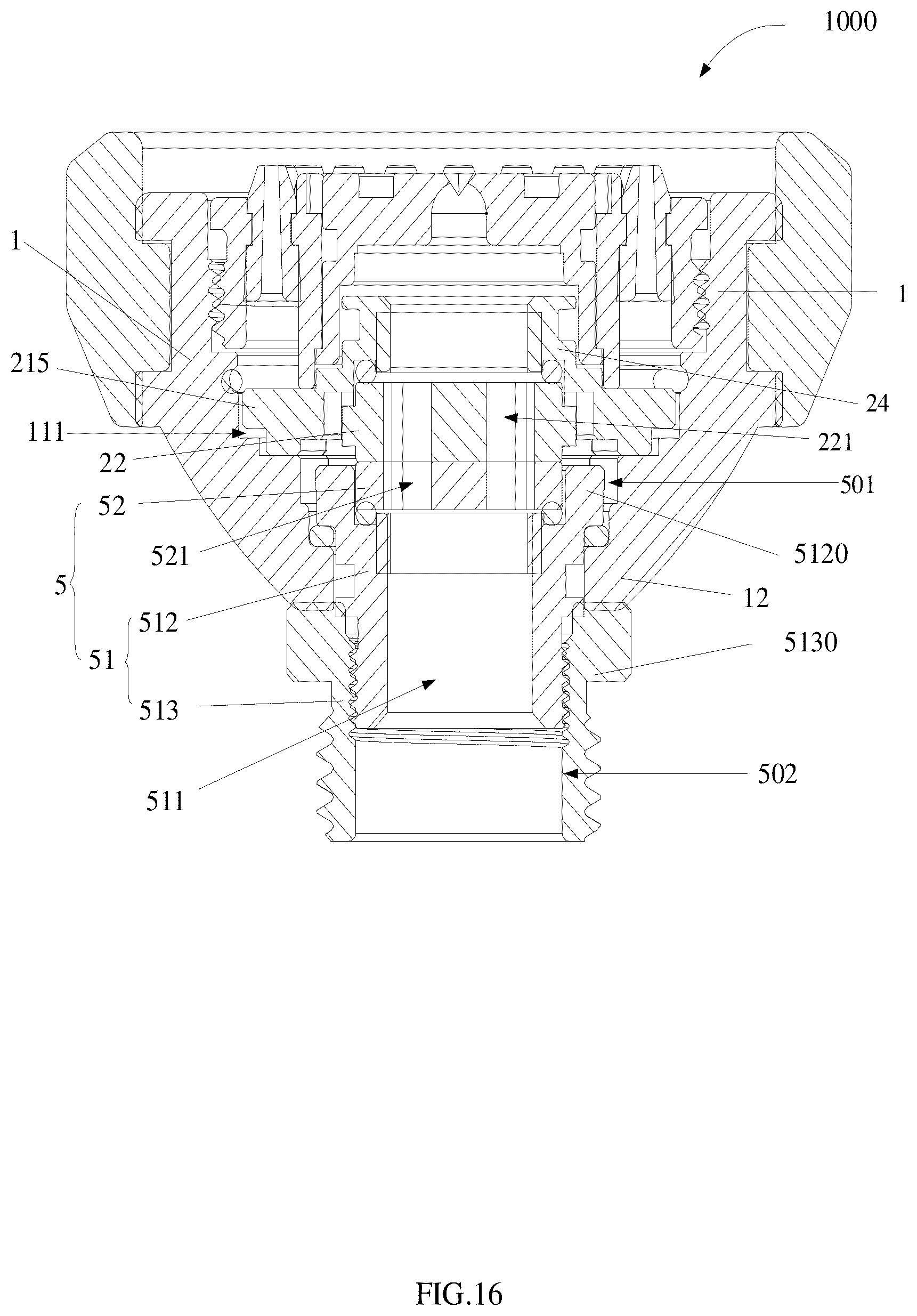 Patent US12508605 Figure 16 – Handheld water sprayer