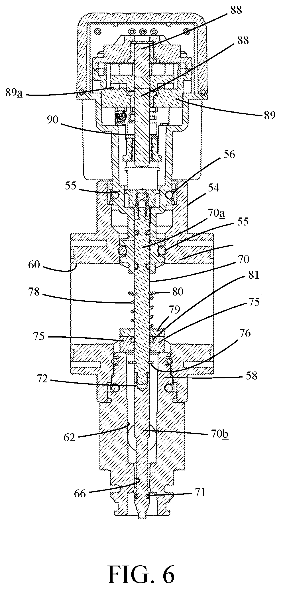 Patent US12508606 Figure 3 – Valve controlled spraying system