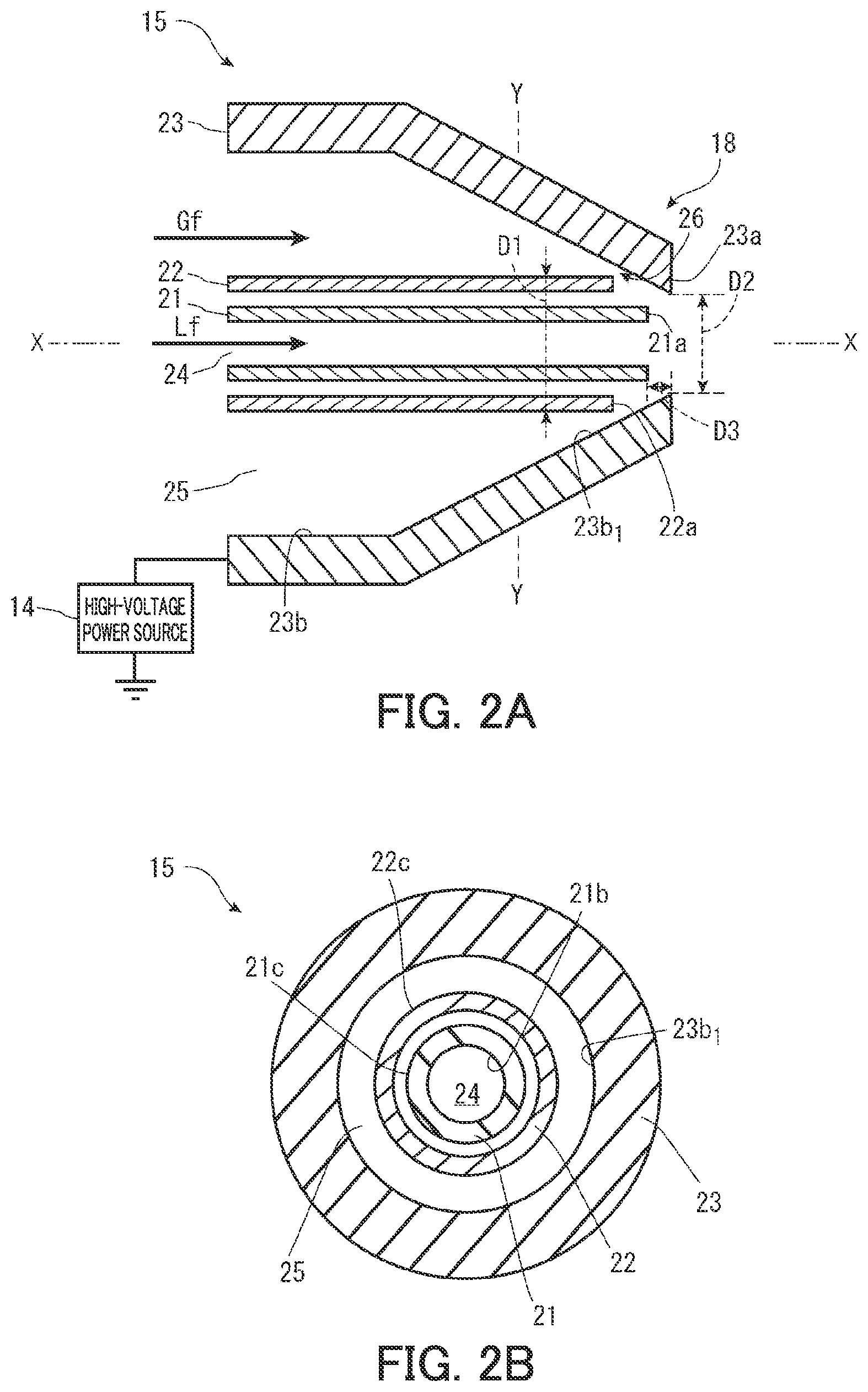 Patent US12508609 Figure 2 – Spray ionization device, analysis device, and surface coating device