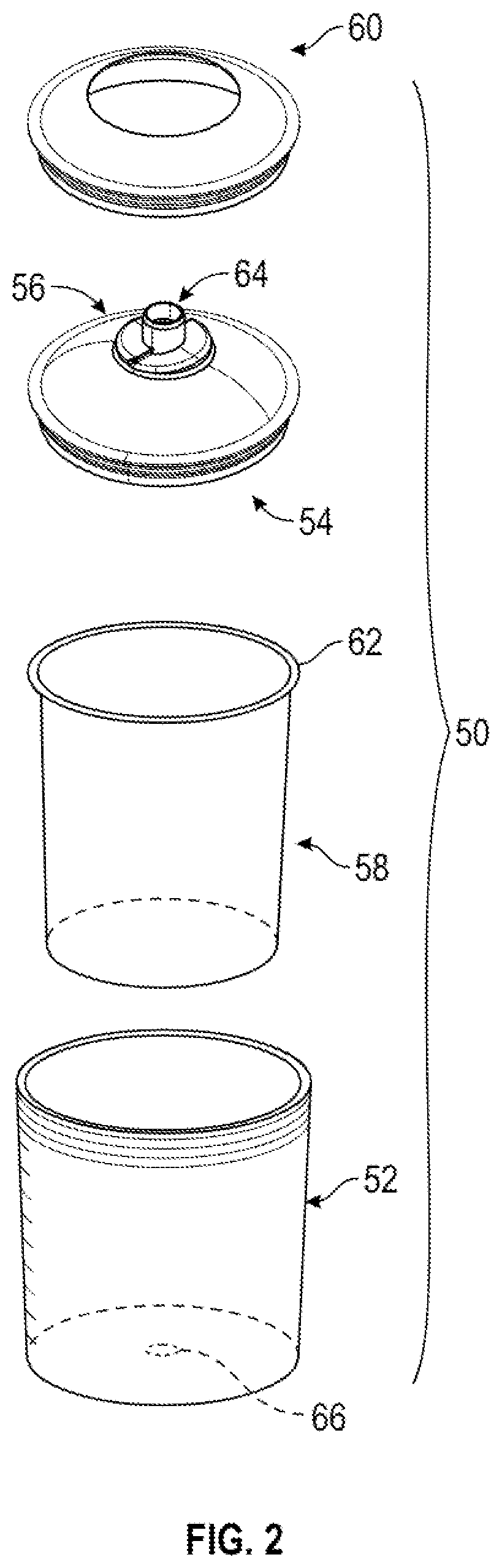 Patent US12508611 Figure 2 – Connector system for hand-held spray guns