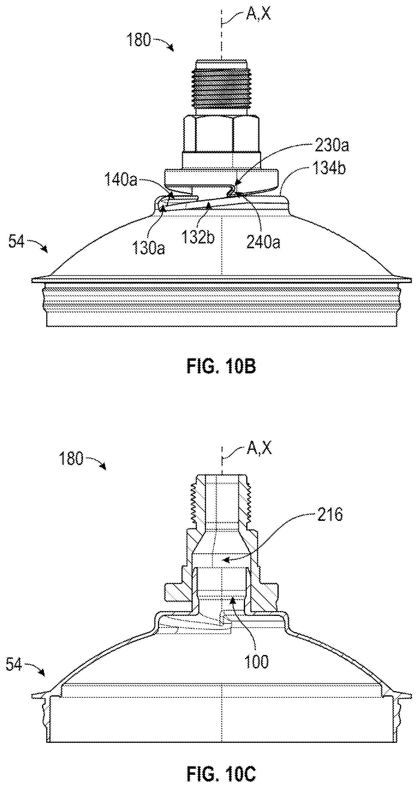 Patent US12508611 Figure 11 – Connector system for hand-held spray guns