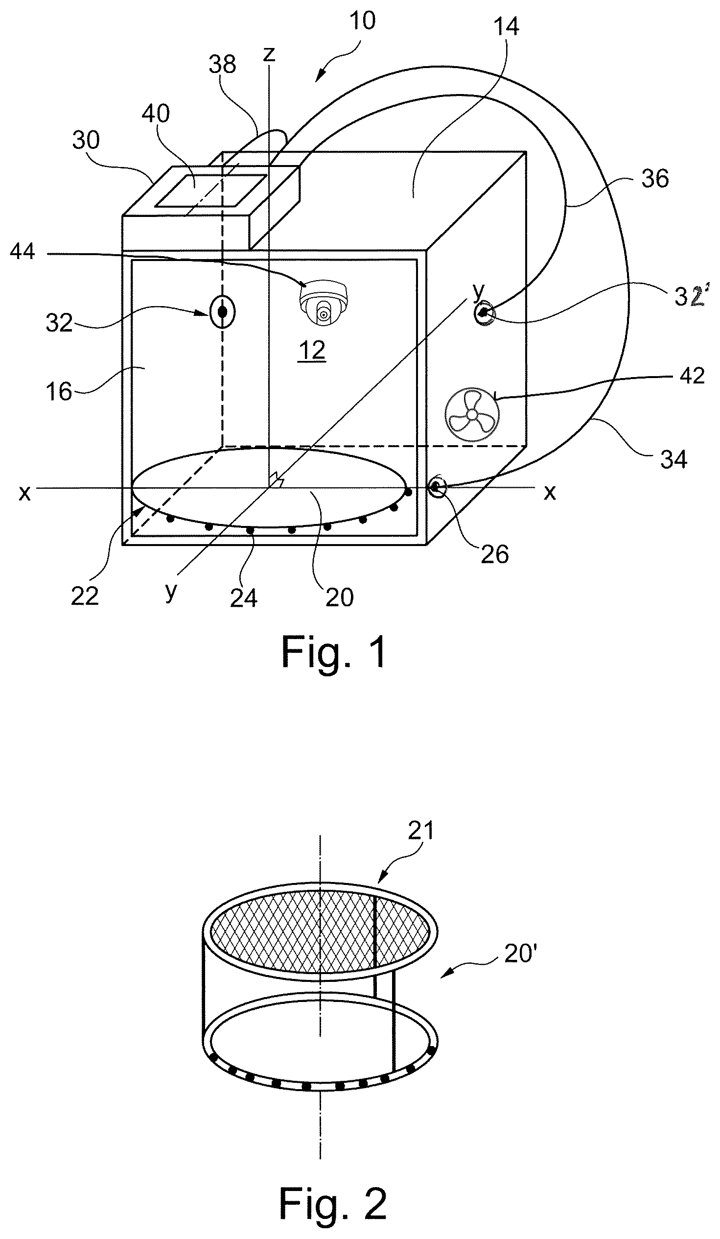Patent US12508613 Figure 1 – Impregnating device and method