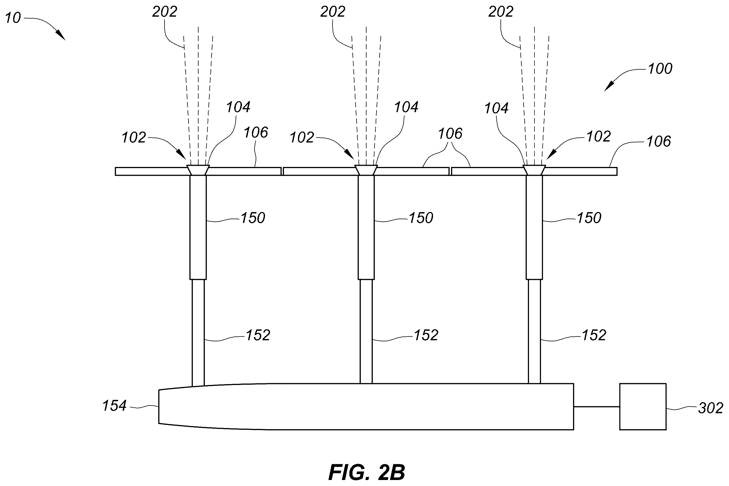 Patent US12508614 Figure 6 – Pixelated water display and design tools therefor