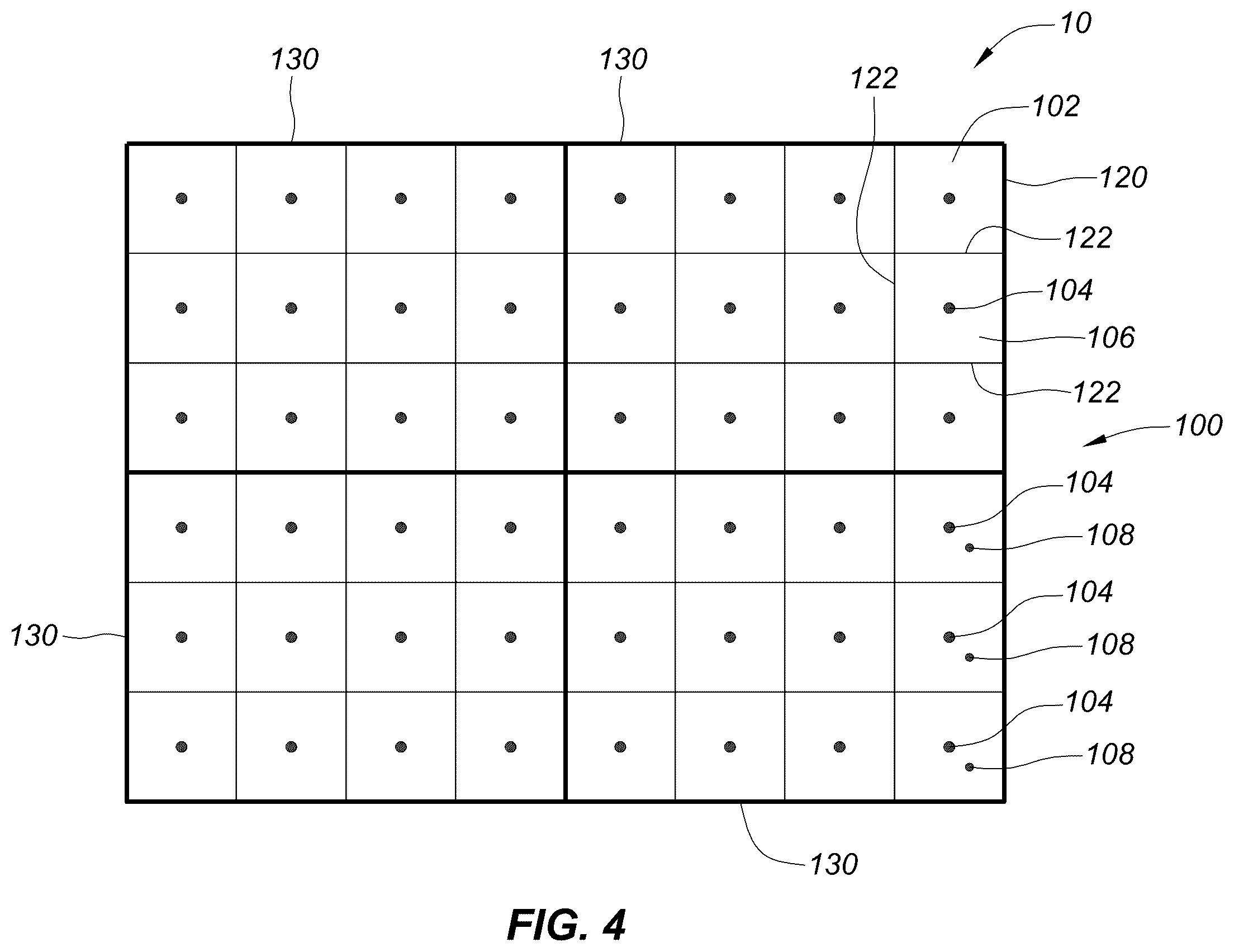 Patent US12508614 Figure 12 – Pixelated water display and design tools therefor