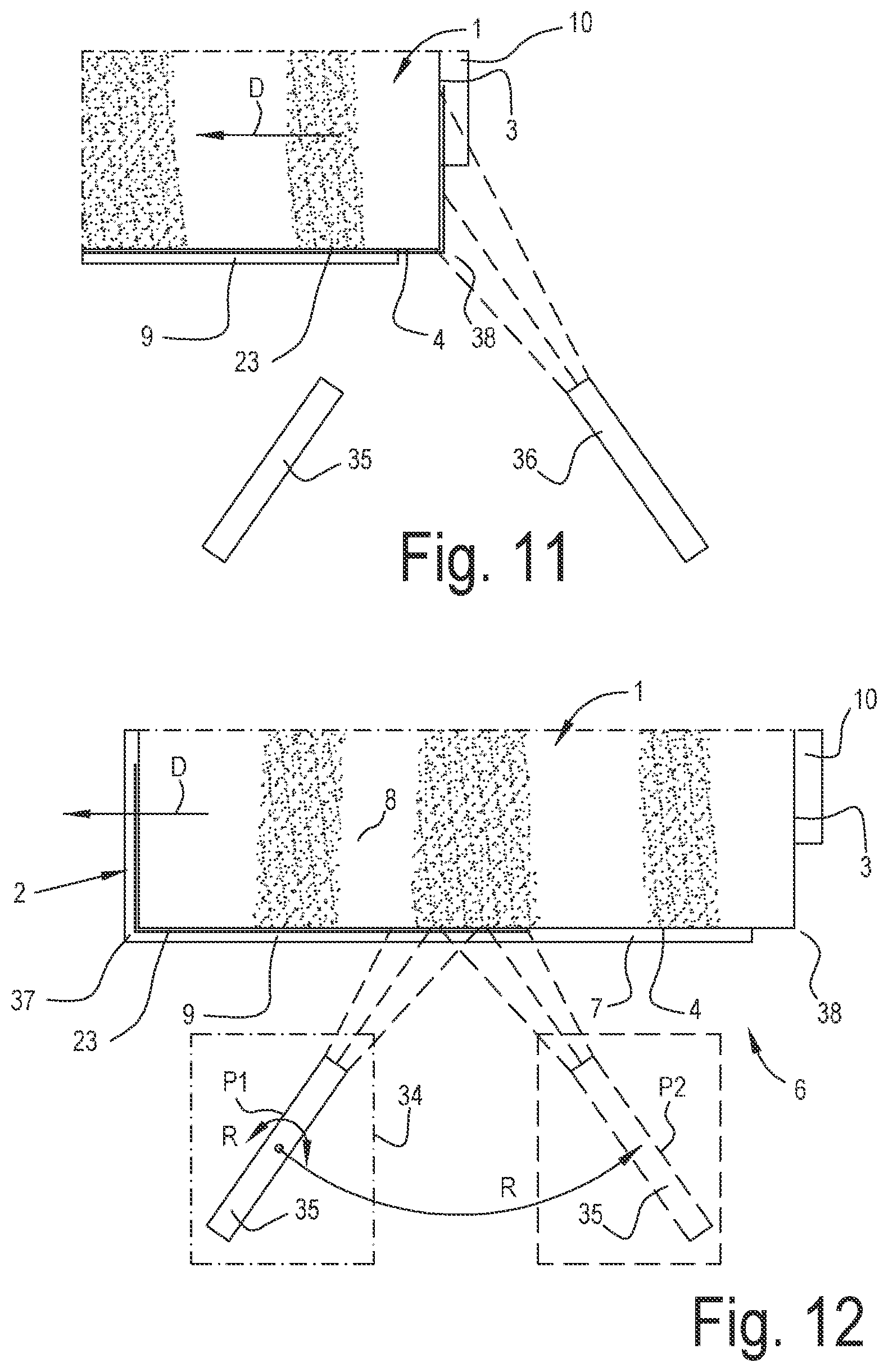 Patent US12508617 Figure 5 – Method for manufacturing panels, and floor panel obtained hereby
