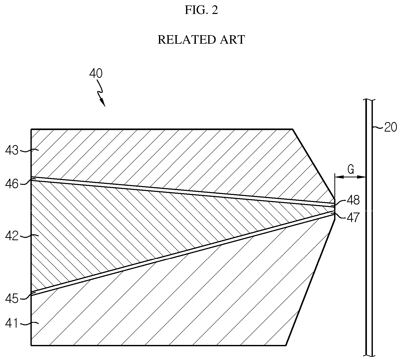 Patent US12508621 Figure 2 – Dual slot die coater