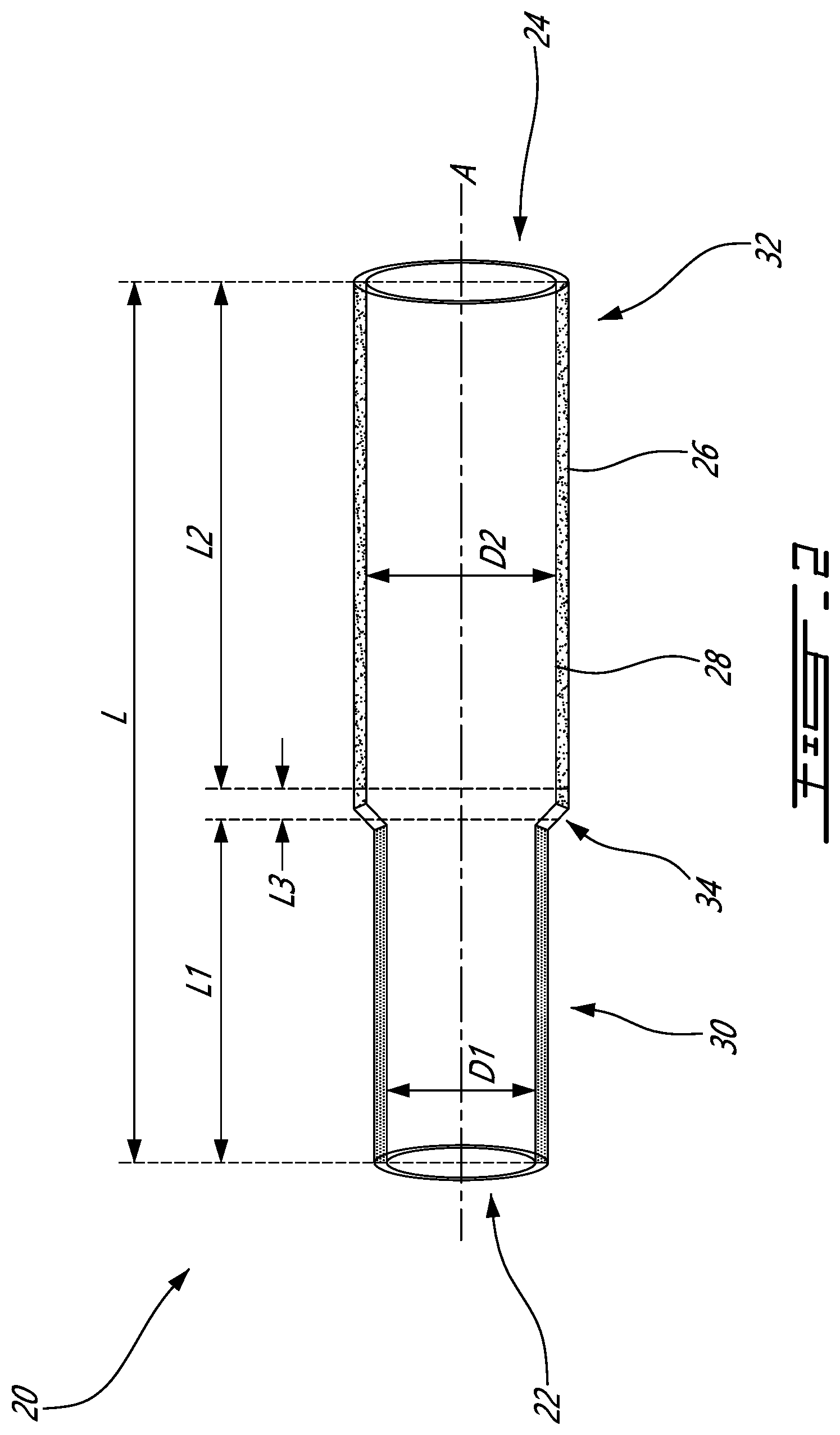 Patent US12508622 Figure 2 – Internal surface treatment device for hollow engine shaft and the like