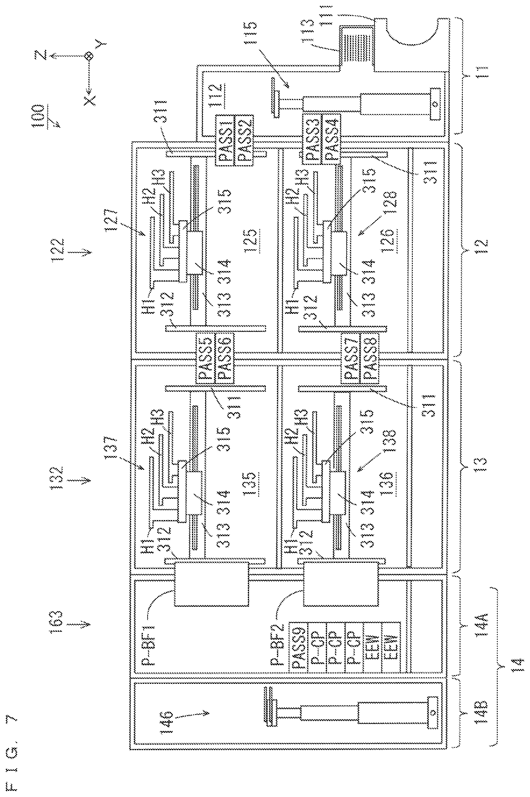 Patent US12508623 Figure 7 – Substrate processing method
