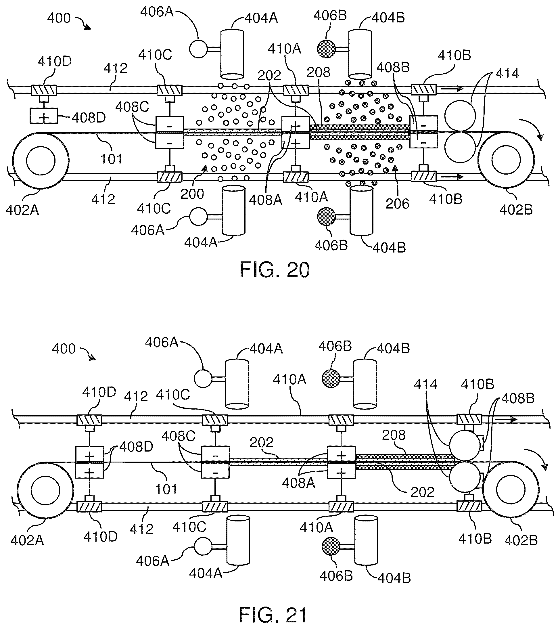 Patent US12508624 Figure 9 – Systems and methods for dry powder coating layers of an electrochemical cell