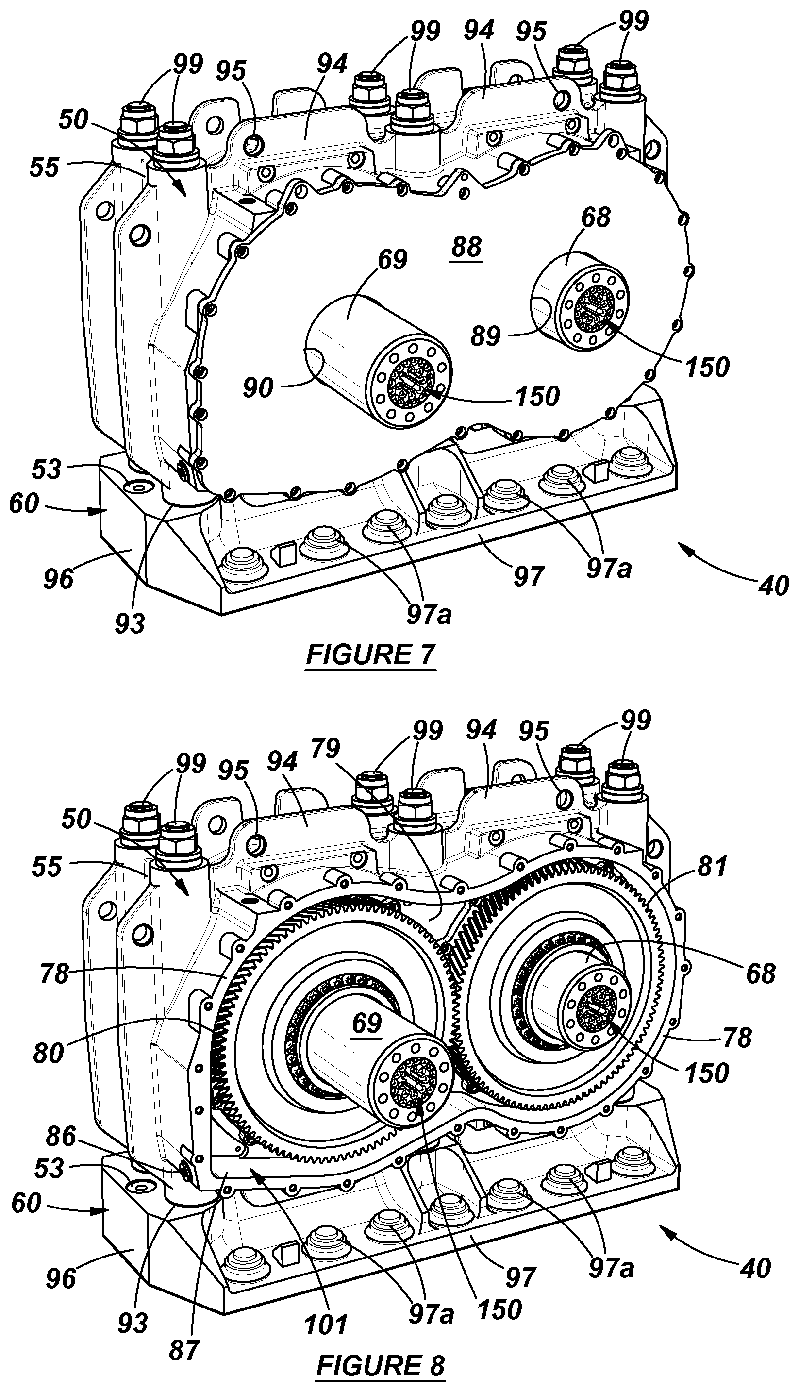 Patent US12508626 Figure 5 – Exciter with separate housing and mounting plate
