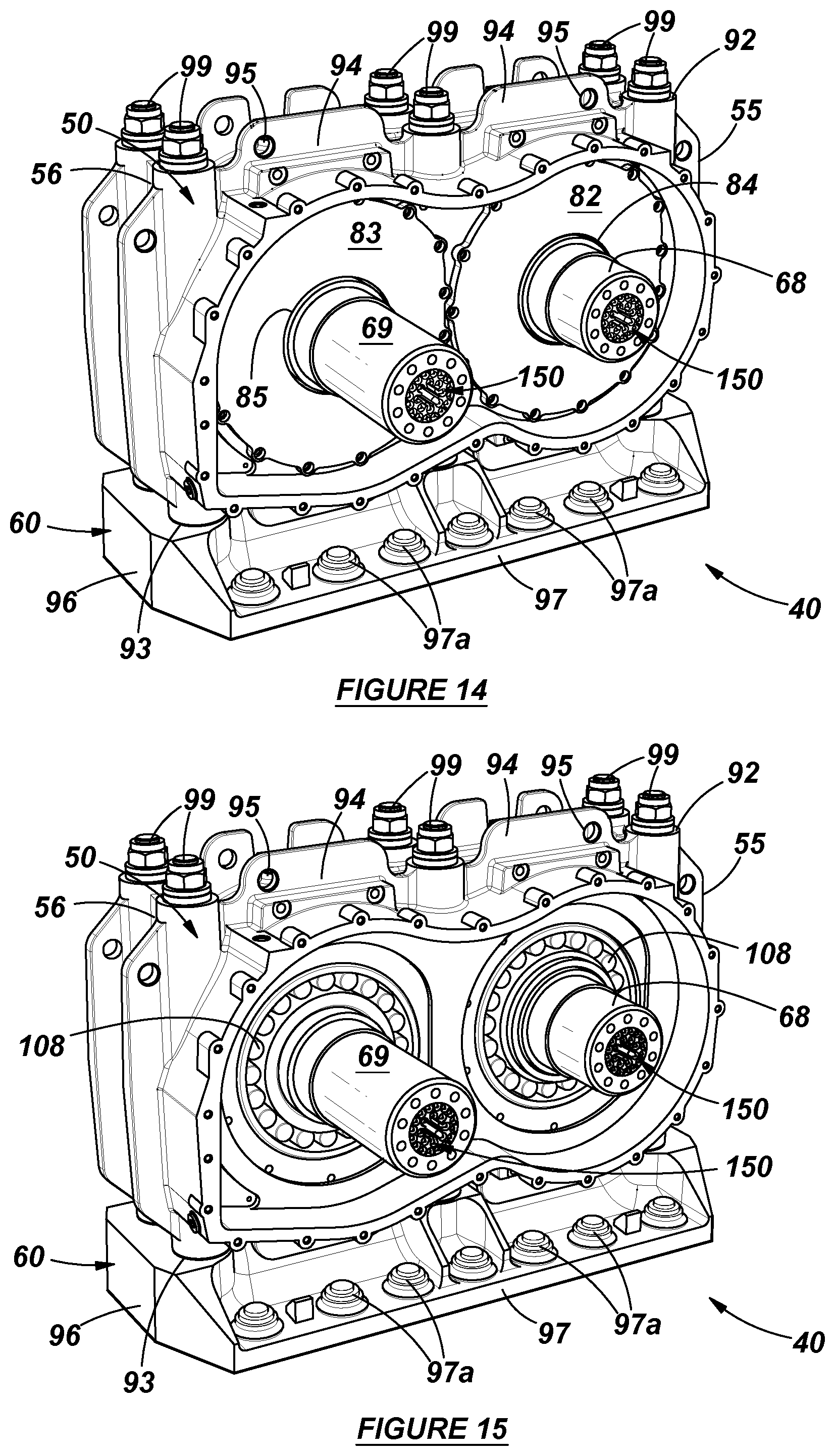 Patent US12508626 Figure 9 – Exciter with separate housing and mounting plate