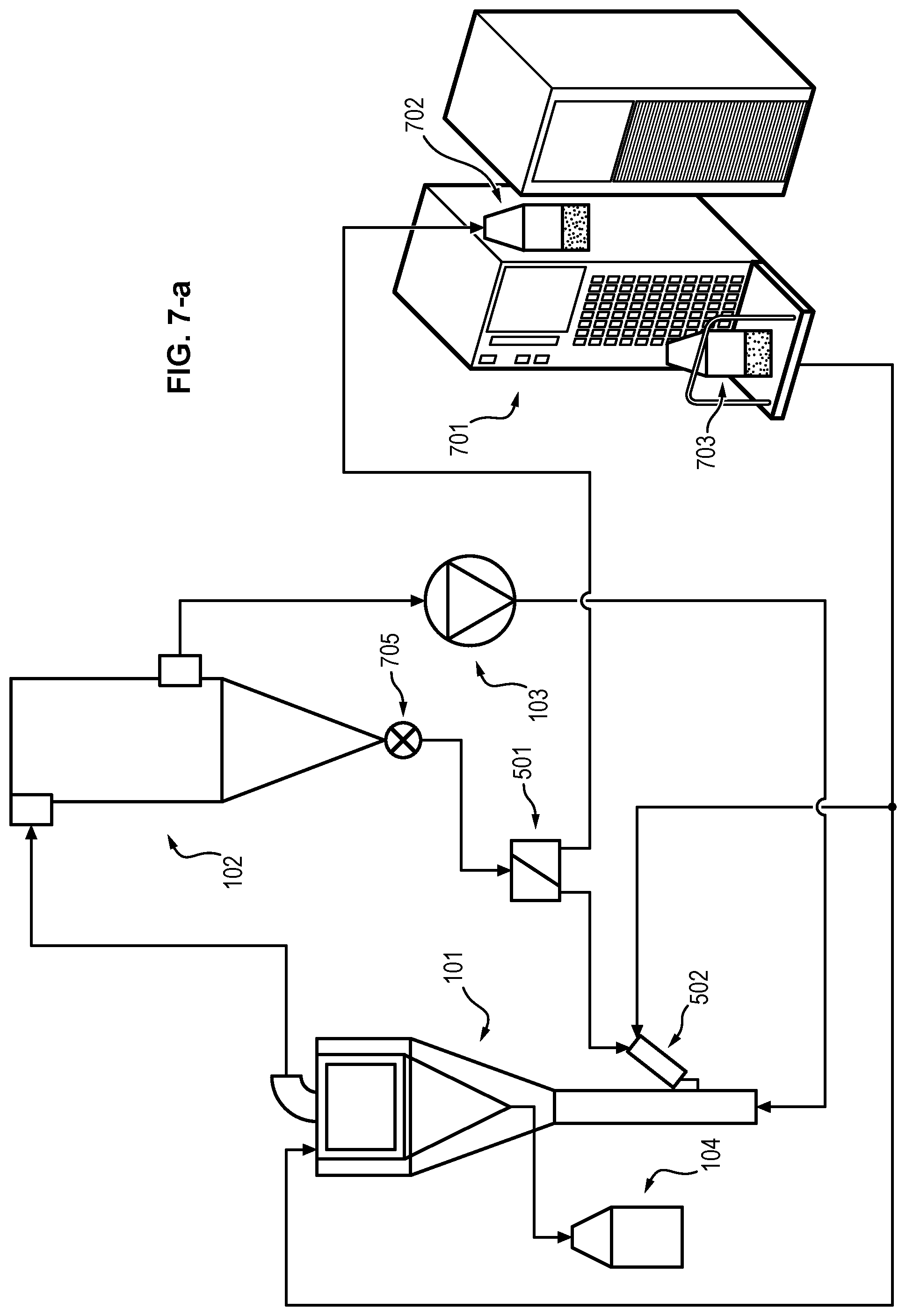 Patent US12508627 Figure 7 – Particle separation device for additive manufacture and additive manufacturing apparatus