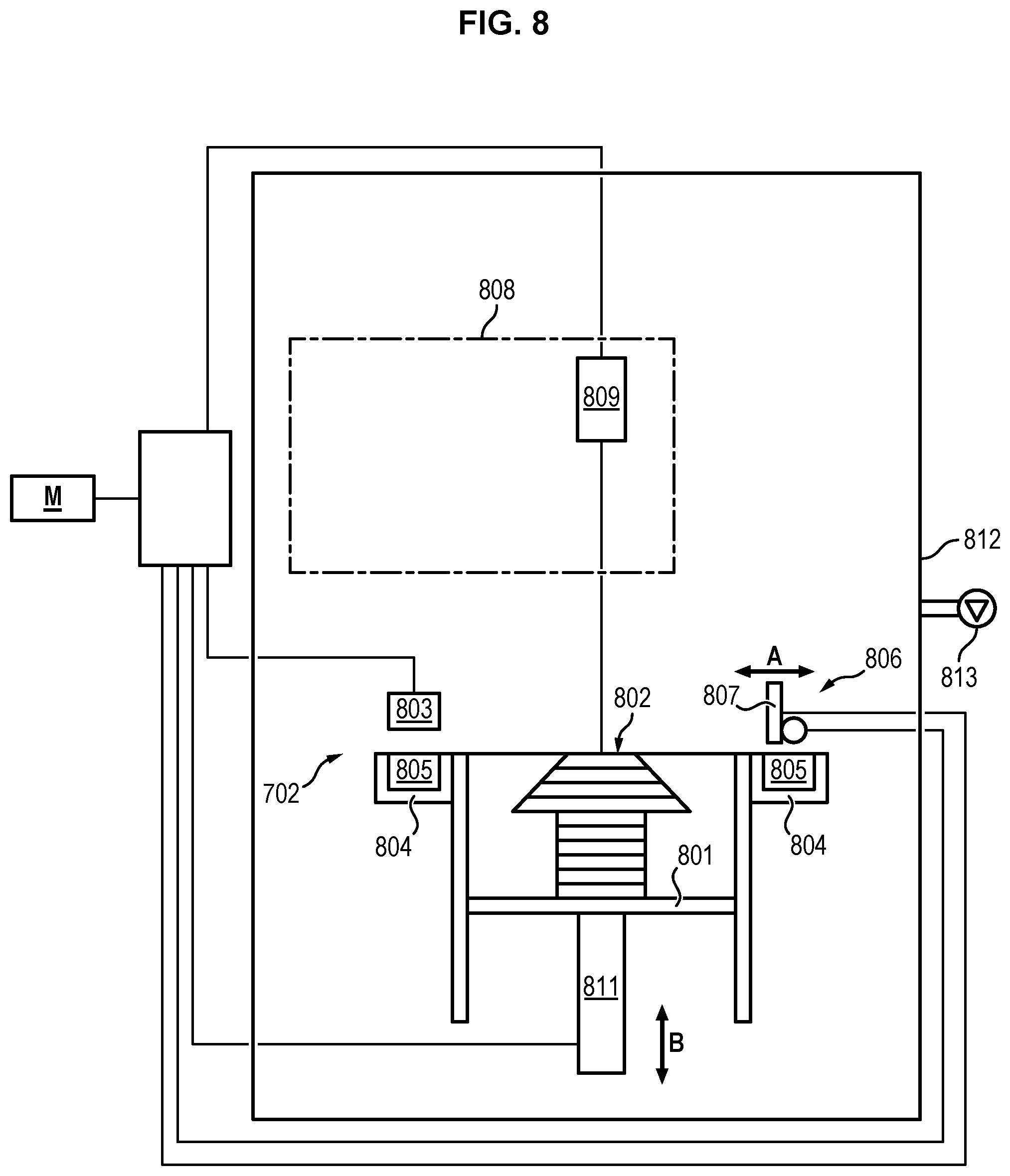 Patent US12508627 Figure 9 – Particle separation device for additive manufacture and additive manufacturing apparatus