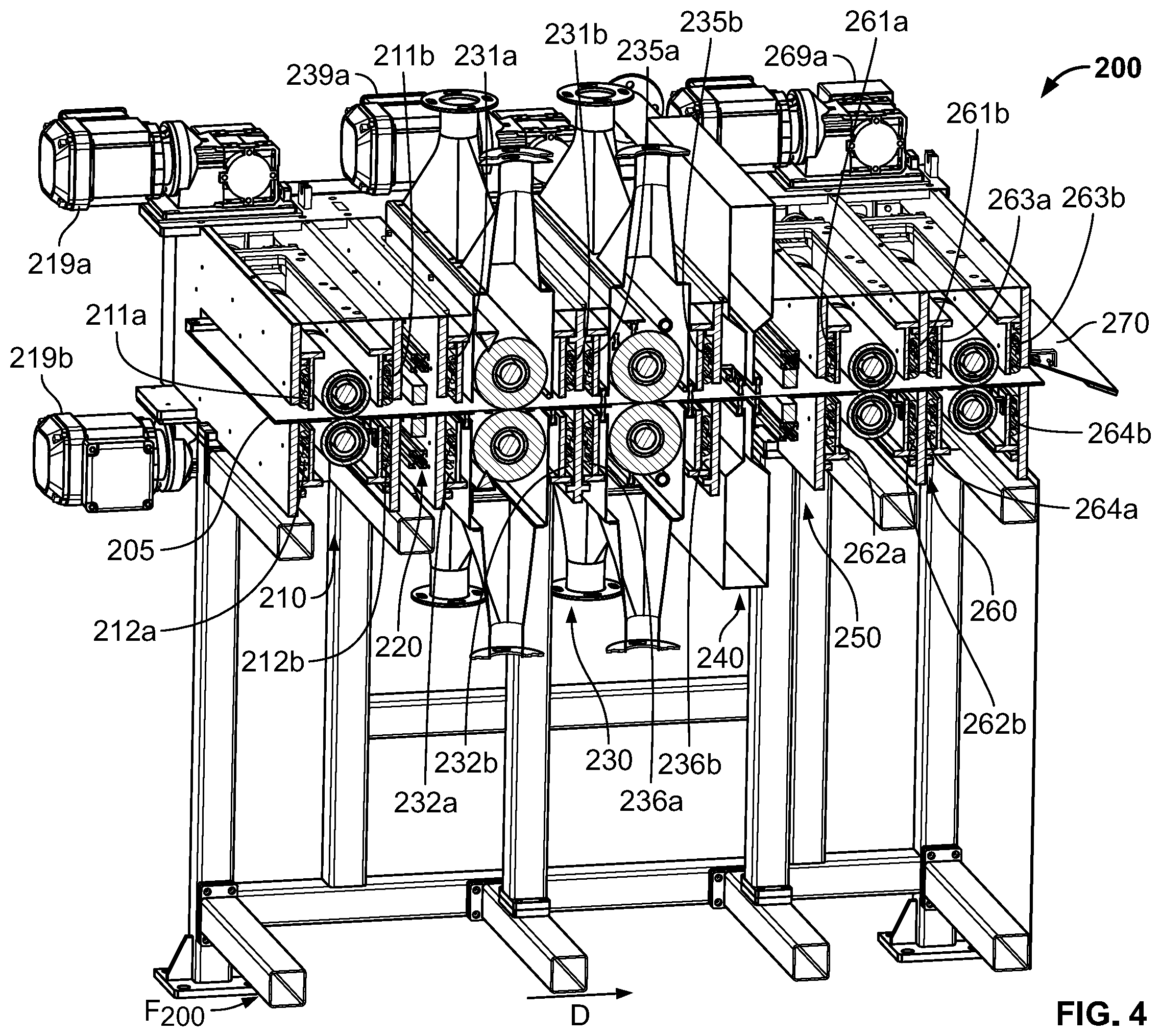 Patent US12508630 Figure 4 – System and process for removing debris from plastic sheets