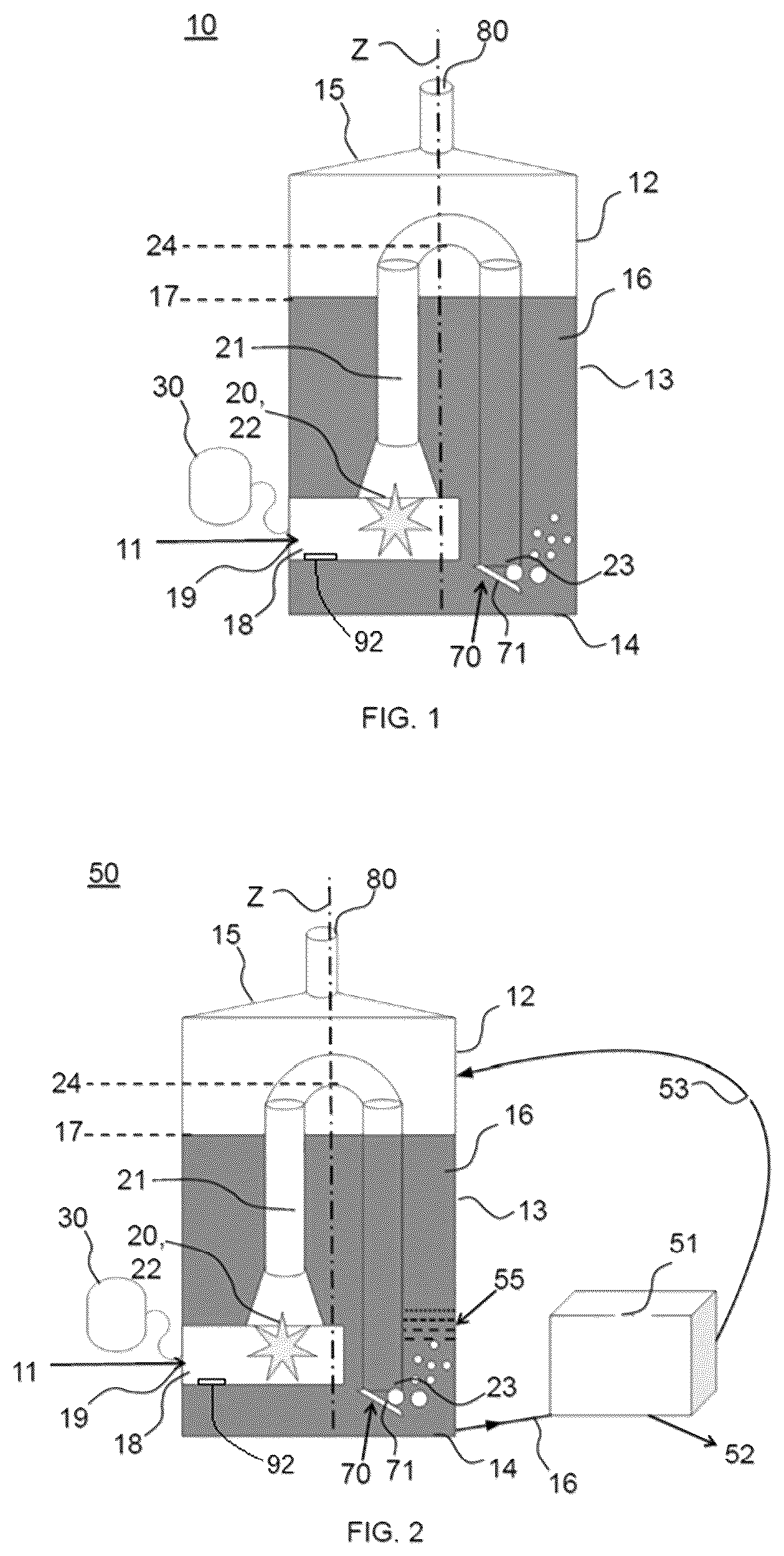 Patent US12508634 Figure 1 – Installation and method for destroying pyrotechnic waste