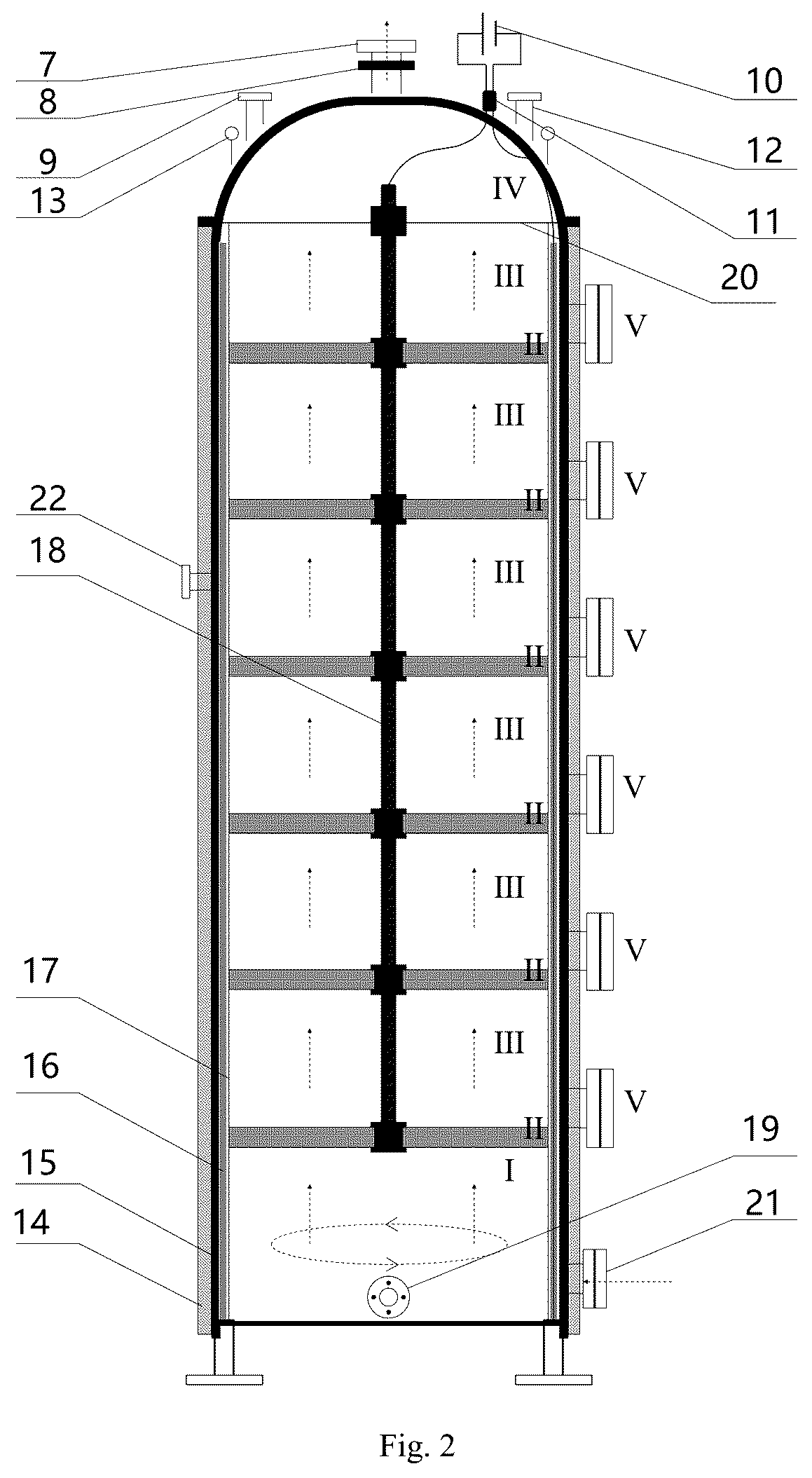 Patent US12508635 Figure 2 – Integrated system for anaerobic digestion of organic solid waste