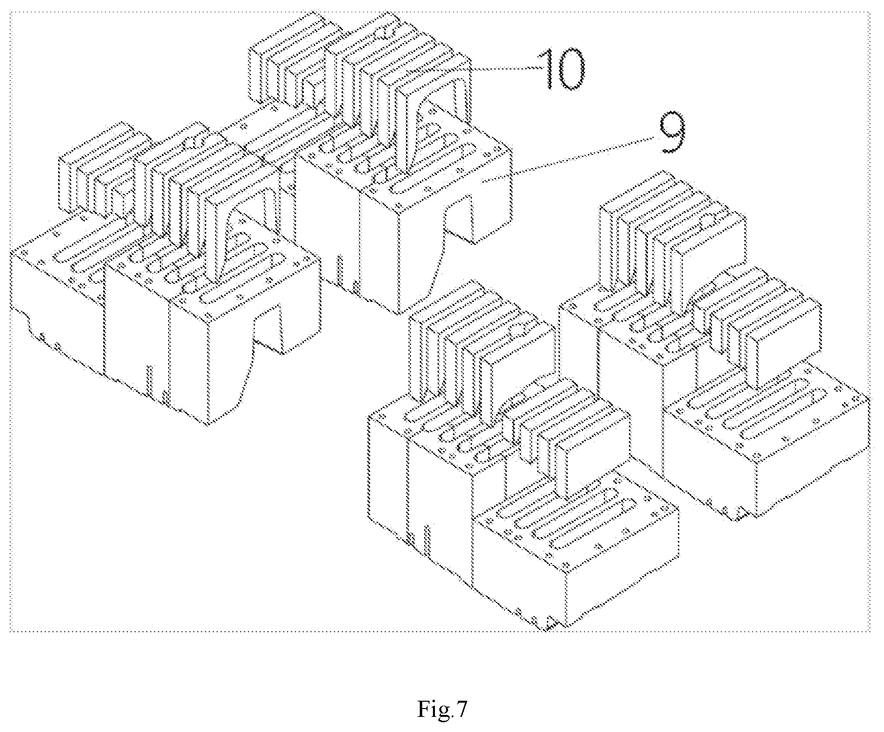 Patent US12508639 Figure 4 – Multi-water-channel hot stamping die